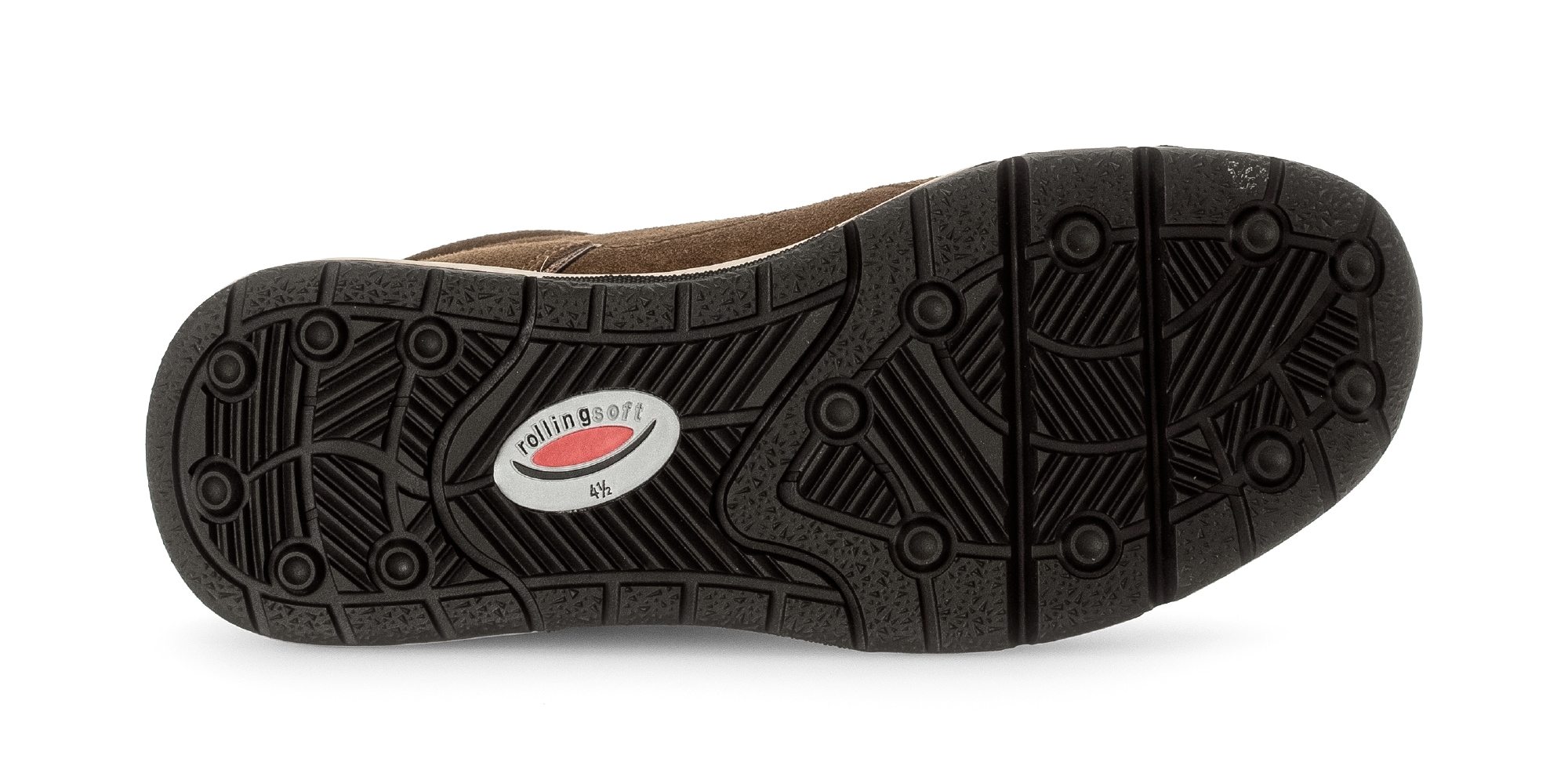 Gabor Rollingsoft Keilsneaker, Freizeitschuh, Schnürschuh, Schnürboots mit herausnehmbarem Fußbett