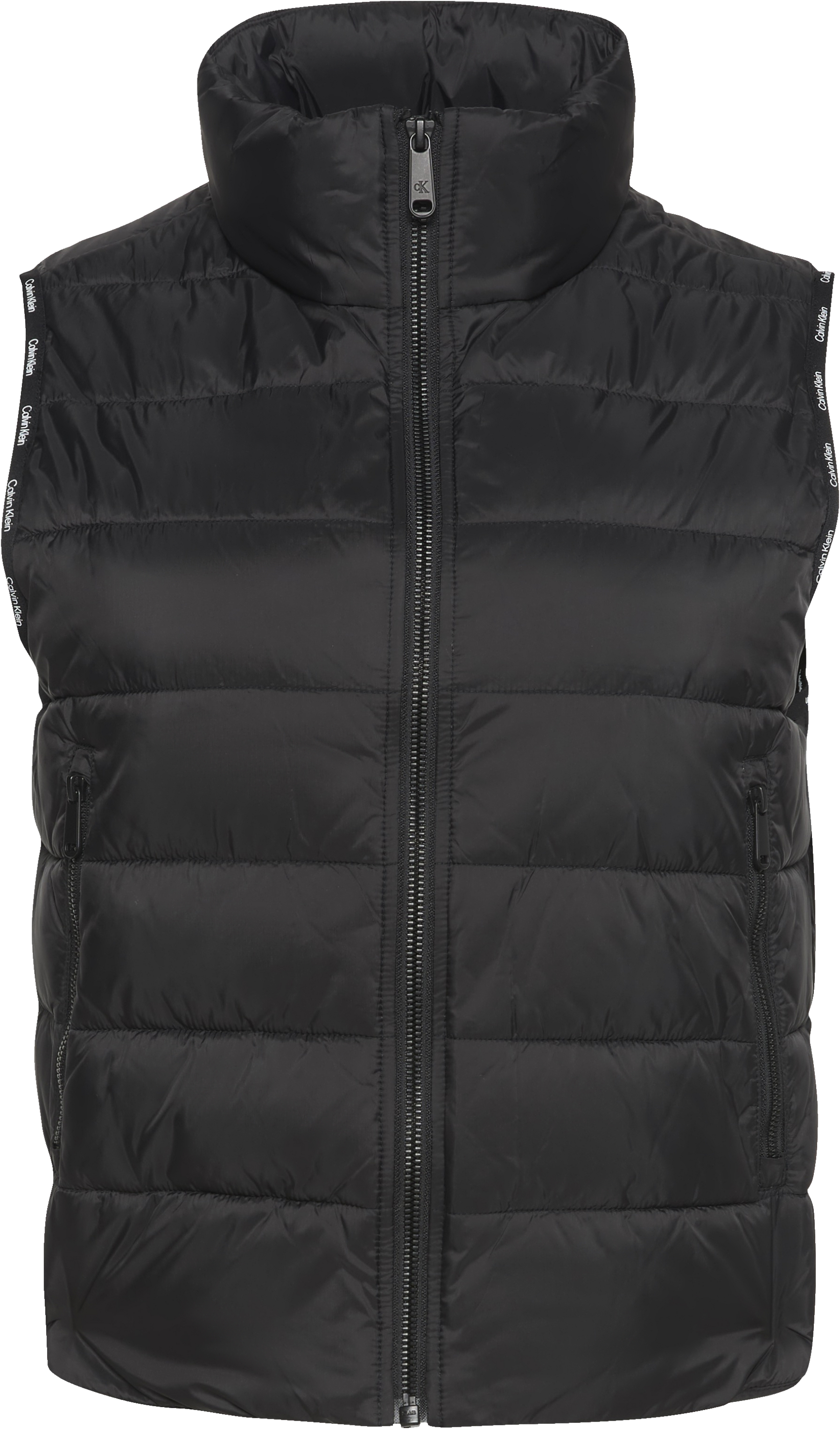 Calvin Klein Jeans Steppweste Stehkragen, kurze Form, leicht wattiert