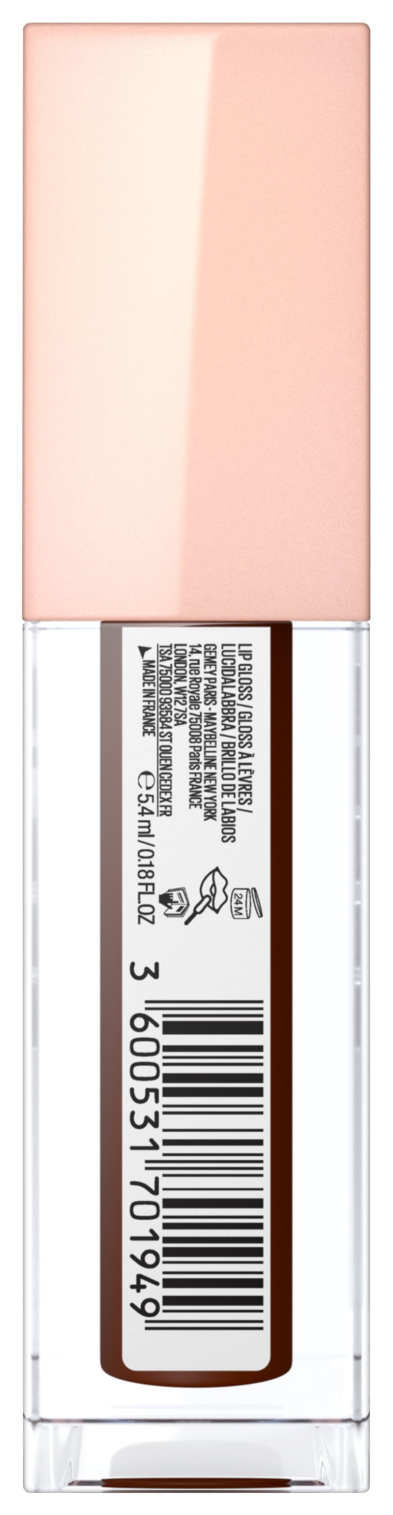 MAYBELLINE NEW YORK Lipgloss »LIFTER GLOSS LIP GLOSS« für gepflegte und voller aussehende Lippen