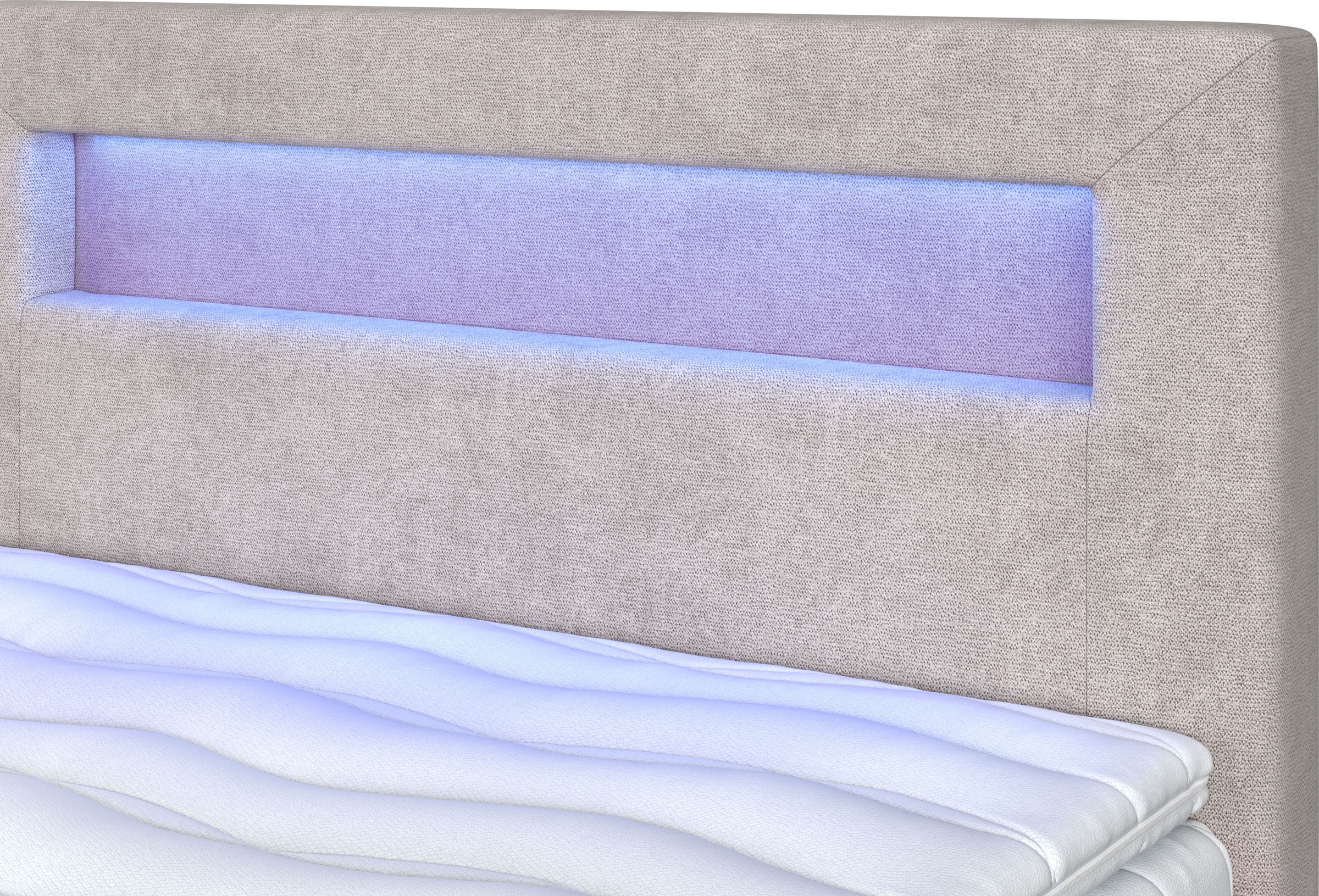 COTTA Boxbett »Kelly«, ausgestattet mit LED-Licht, inkl. Bettkasten