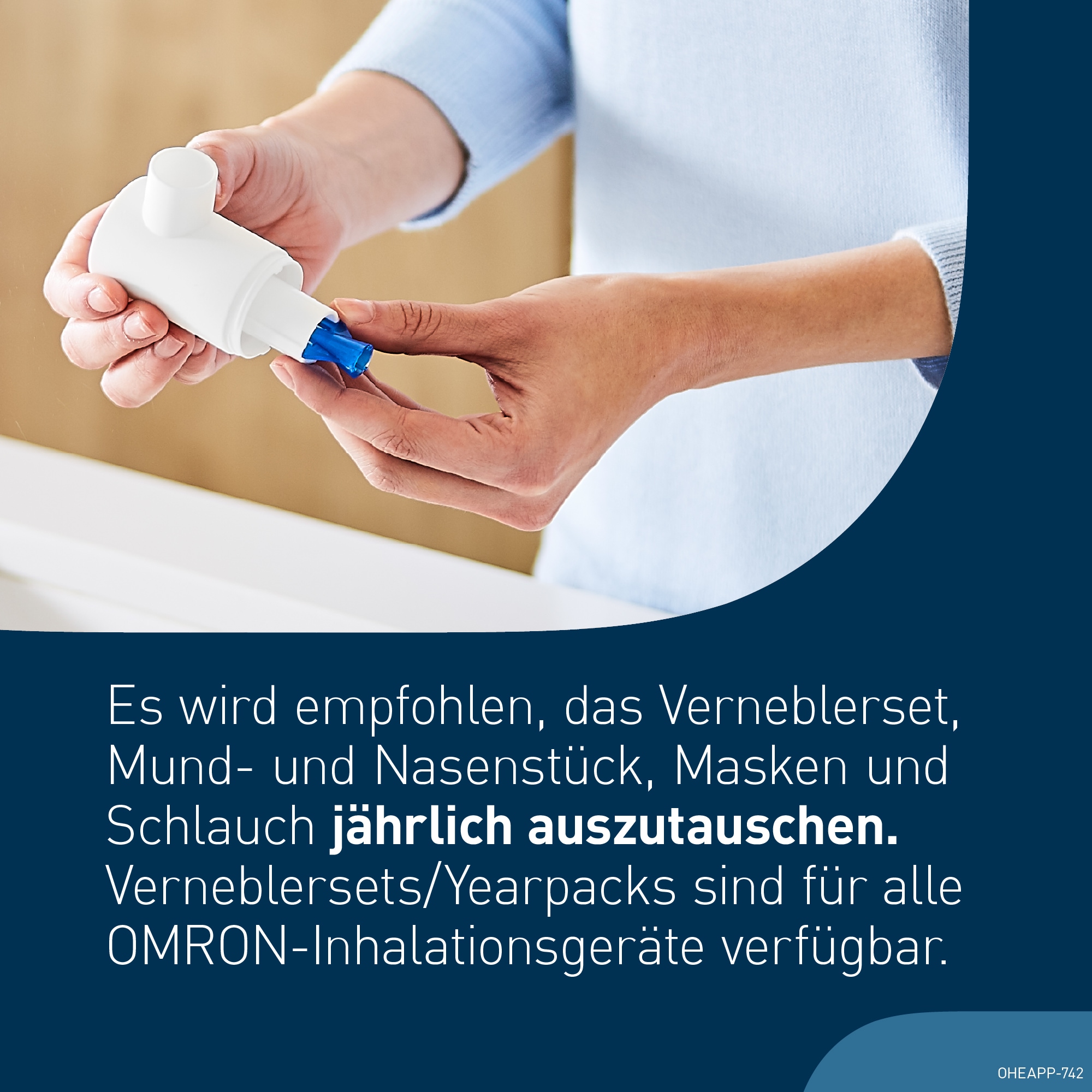 Omron Inhalationsgerät »OMRON X105 Advanced«