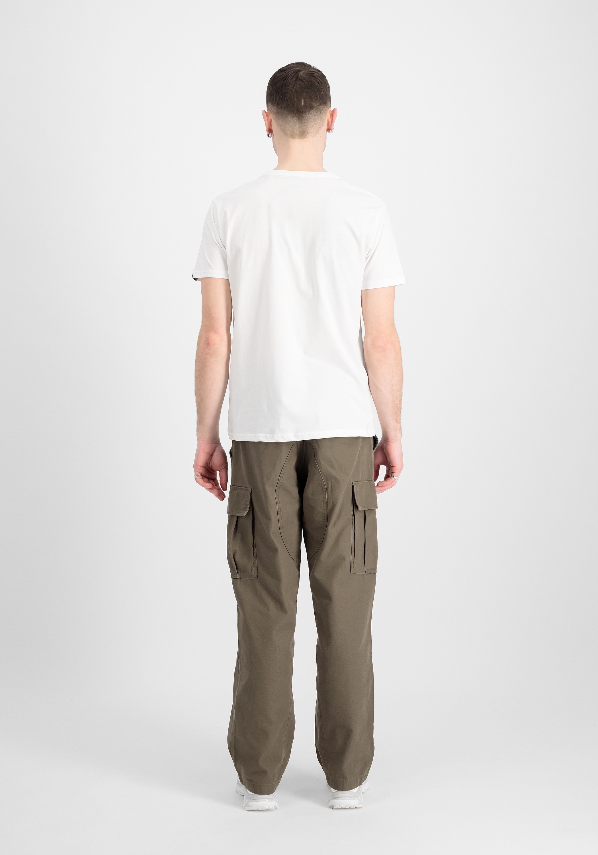 Alpha Industries T-Shirt »Alpha Industries Men - T-Shirts Alpha Label T-Shirt Metal«