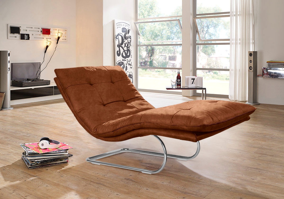W.SCHILLIG Relaxliege »daily dreams«, in Waffelkissen-Optik, wahlweise mit günstig online kaufen