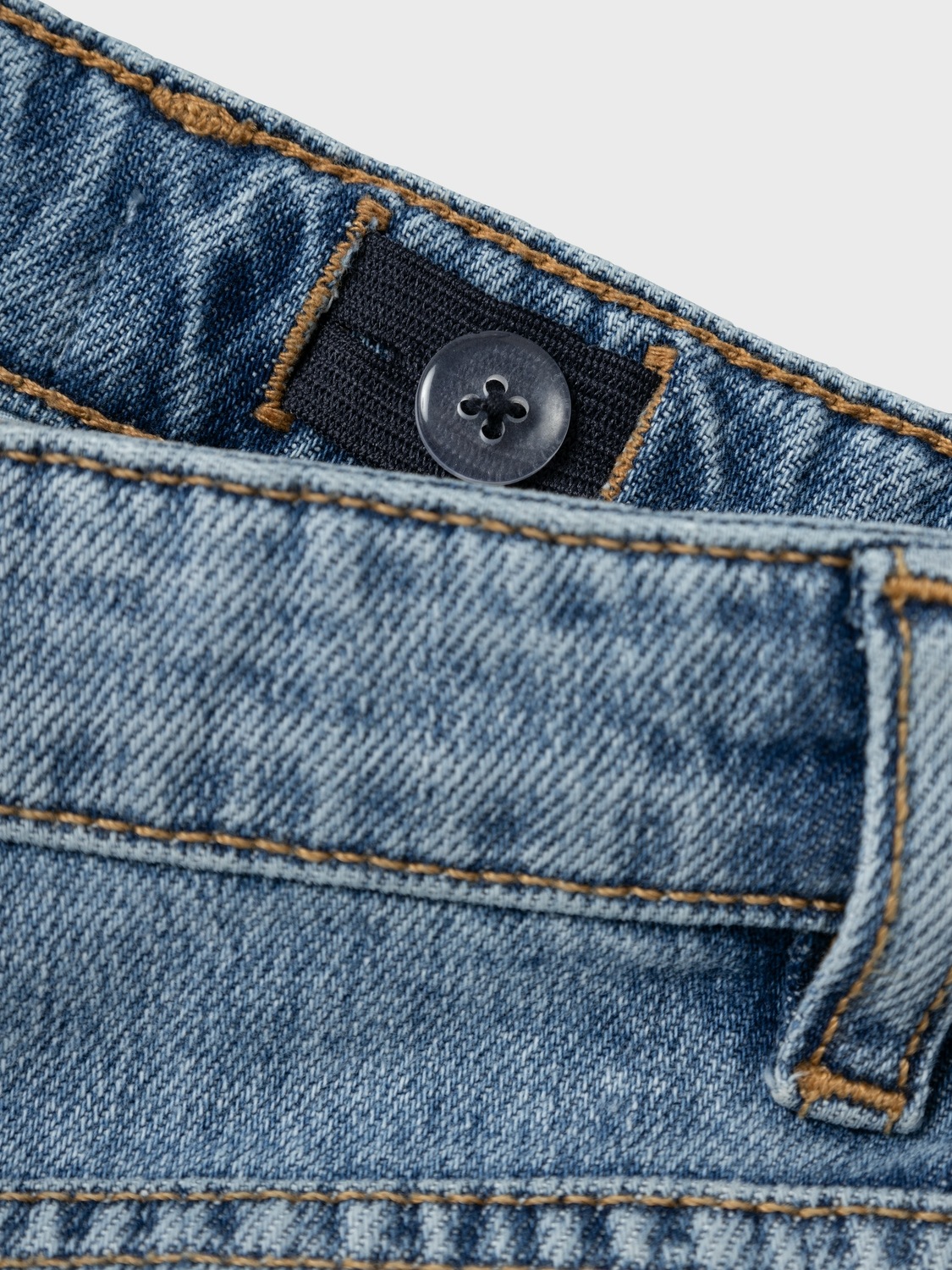 Name It Straight-Jeans »NKMRYAN – Jeans mit geradem Bein, strapazierfähig« unifarben, casual, straight fit, Denim/Jeans