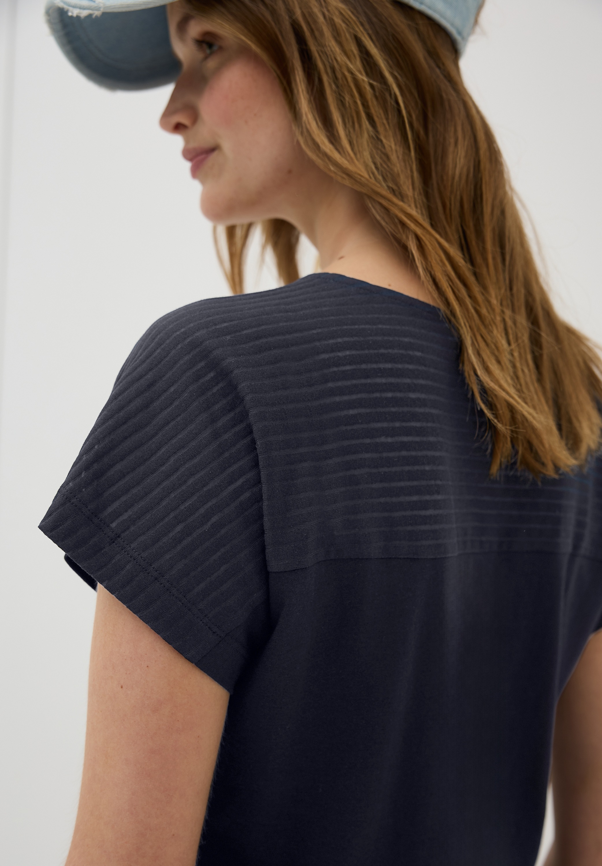Cecil T-Shirt, in Ausbrenner-Optik
