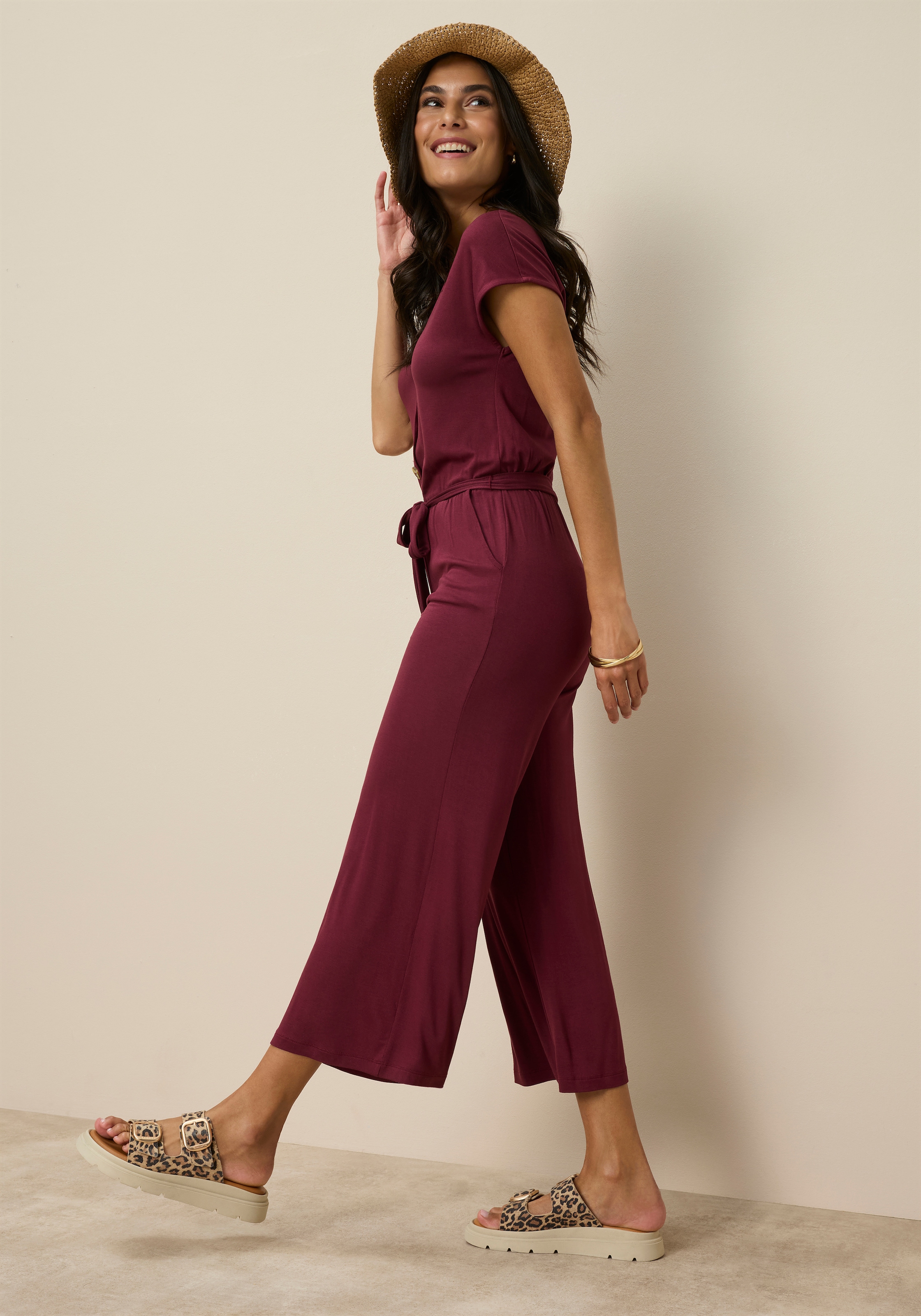 Tamaris Culotte-Overall mit Knopfleiste