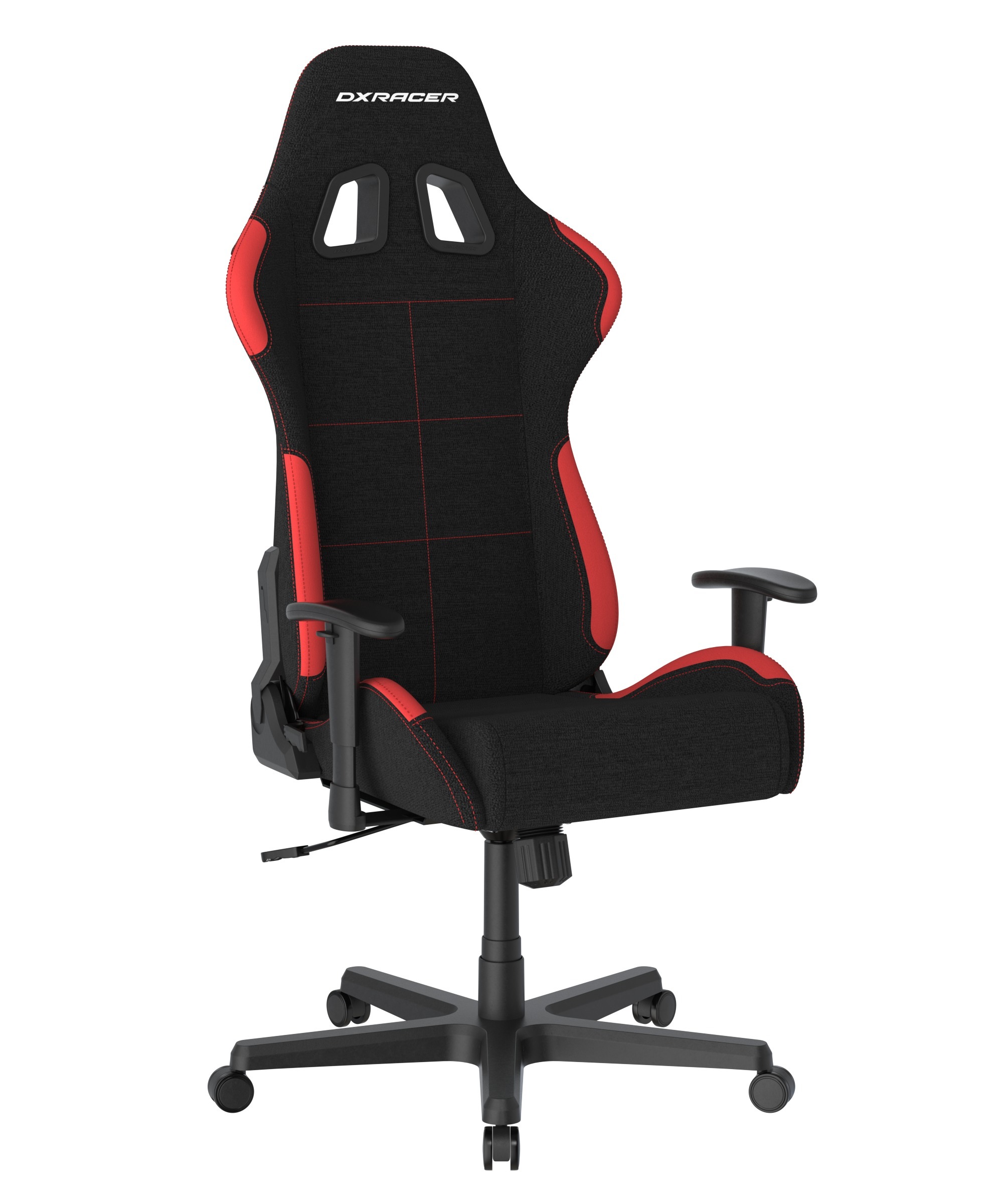 DXRacer Gaming-Stuhl »Formula Gaming Chair Regular L, schwarz-rot«, Wasserabweisender Stoffbezug