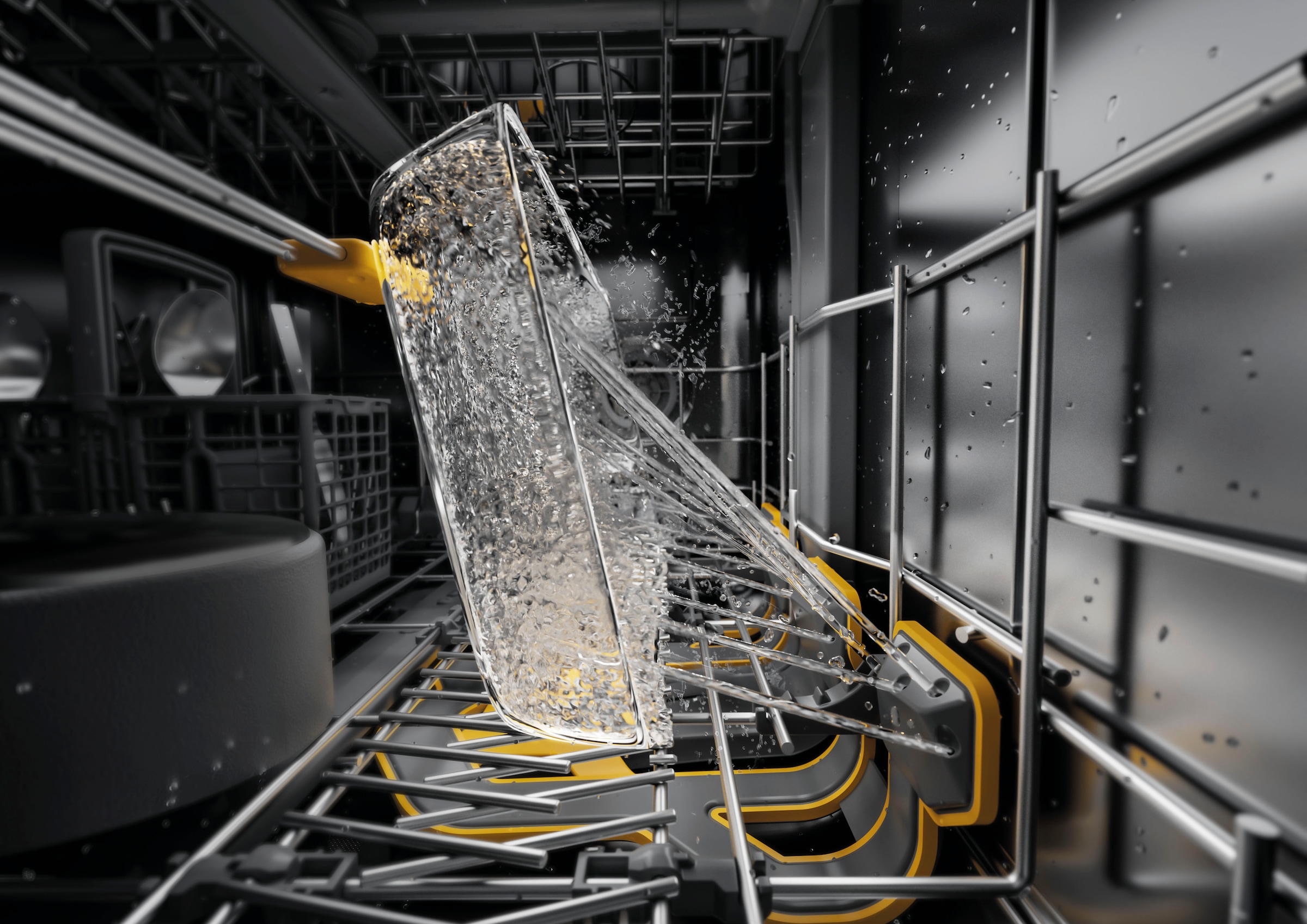 BAUKNECHT vollintegrierbarer Geschirrspüler »OBIC Ecospace 8650«, 14 Maßgedecke, SpaceClean – die 3. Schublade für hohe Gläser und Müslischalen