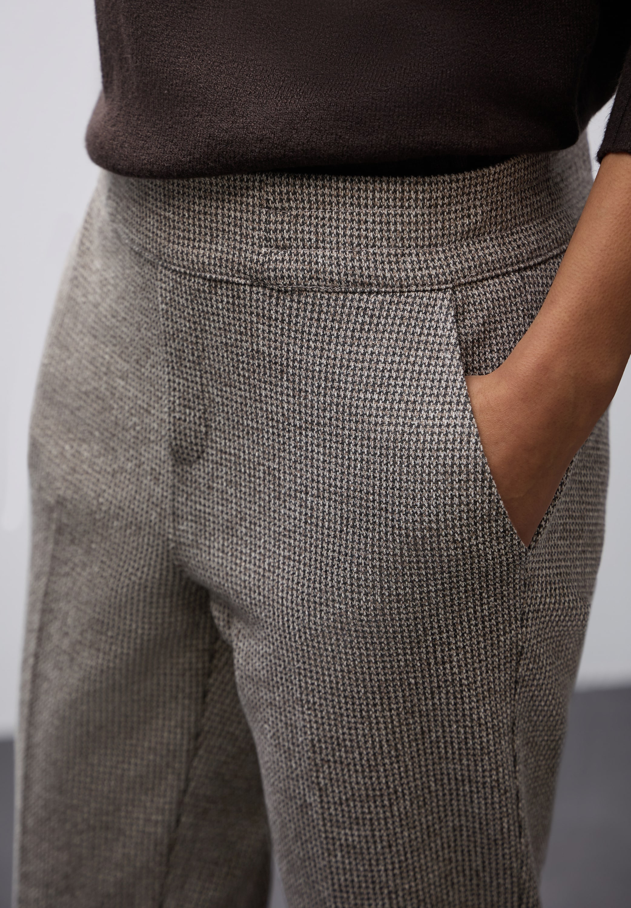 STREET ONE Stoffhose »Style Bonny«  mit elastischem Bund