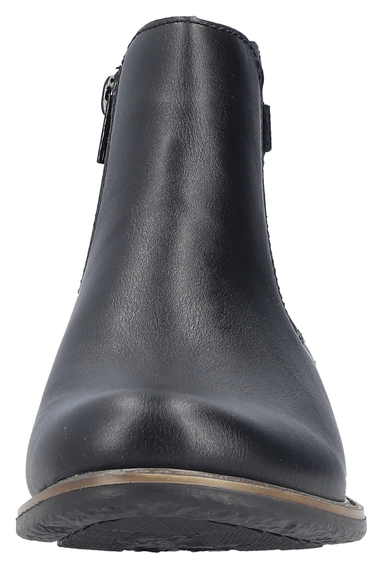 Rieker Chelseaboots, Stiefelette, Boots, Blockabsatz, mit elastischem Einsatz
