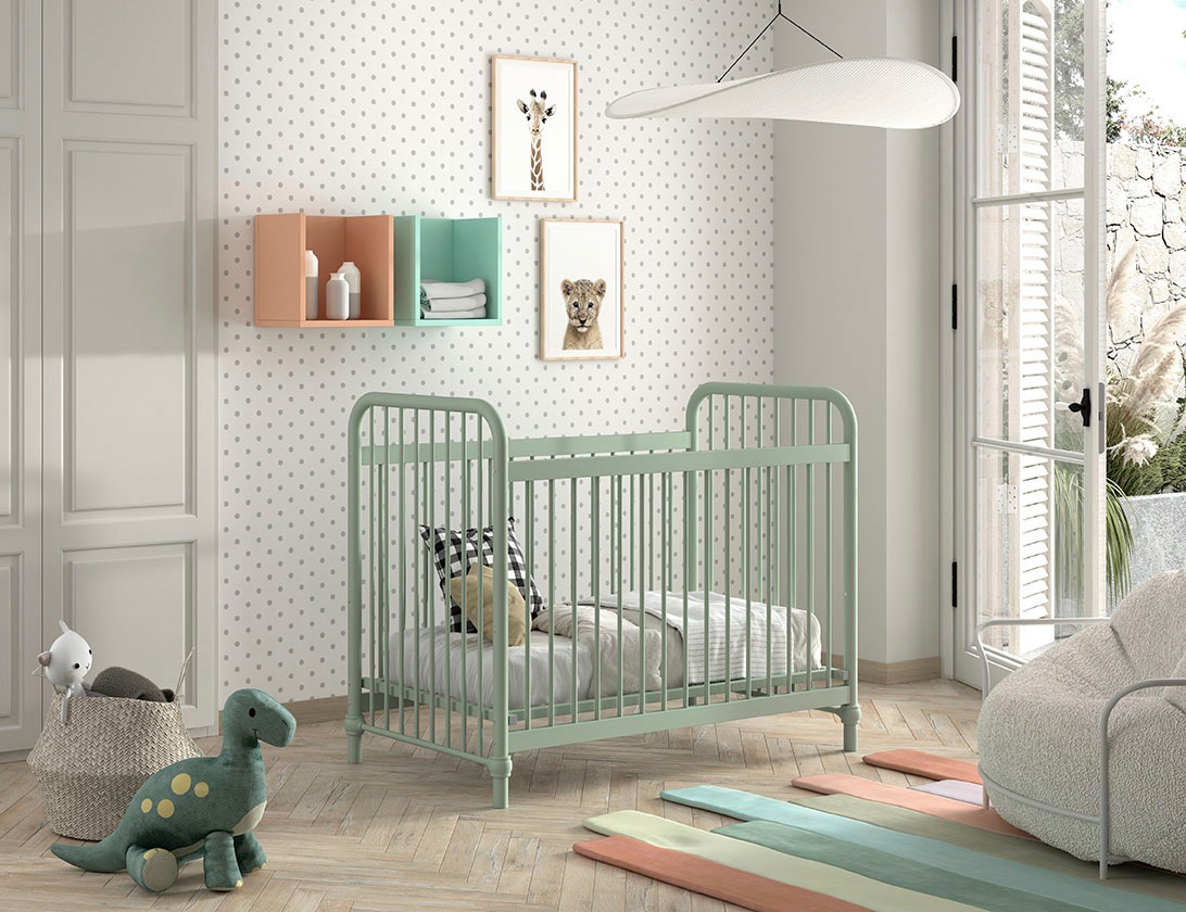 Vipack Kinderbett »Bronxx«, (Made in Europe), aus Metall