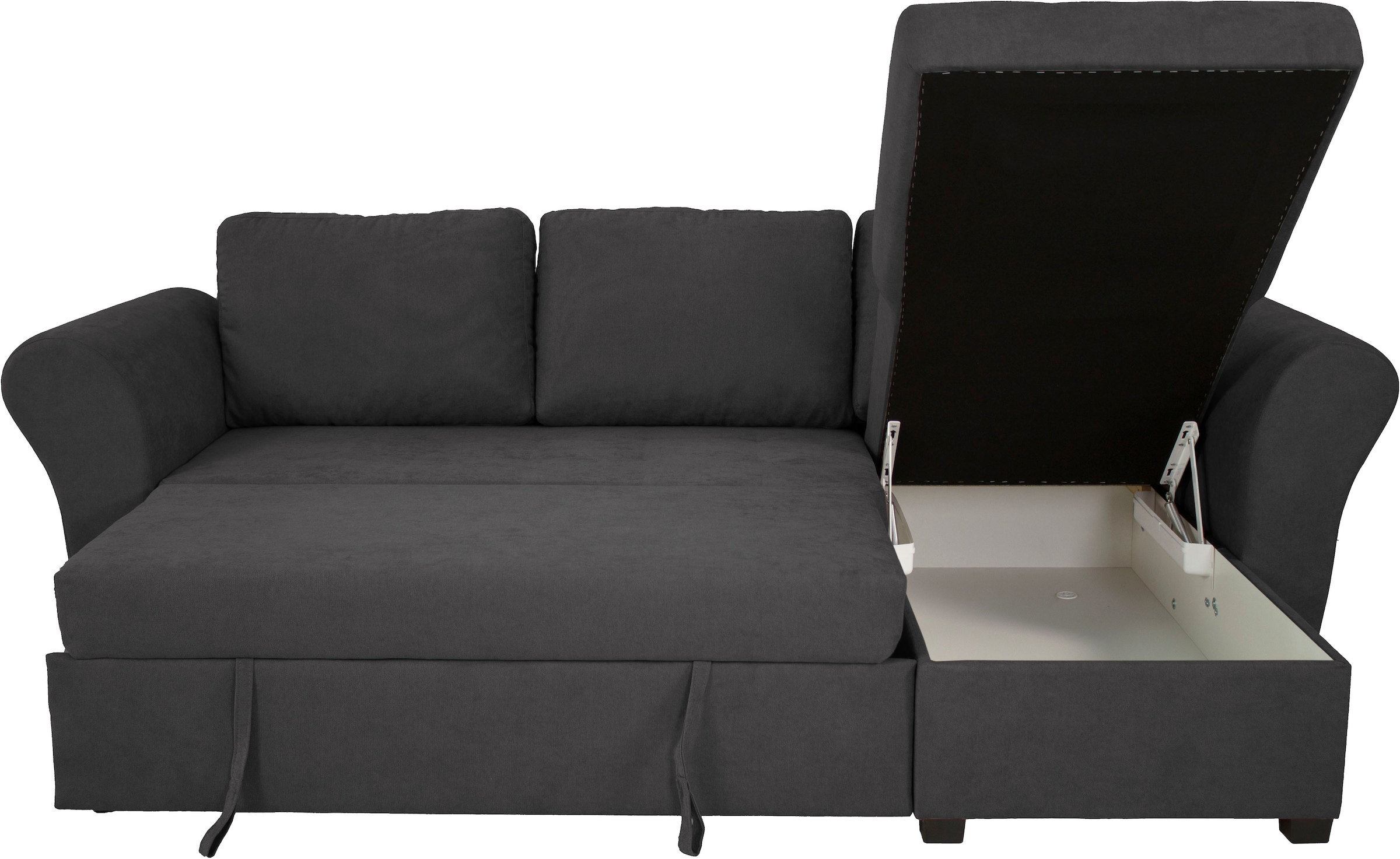 Trends by HG Ecksofa »LASSE, L-Form«, (2 St.), inkl. Schlaffunktion & Bettkasten