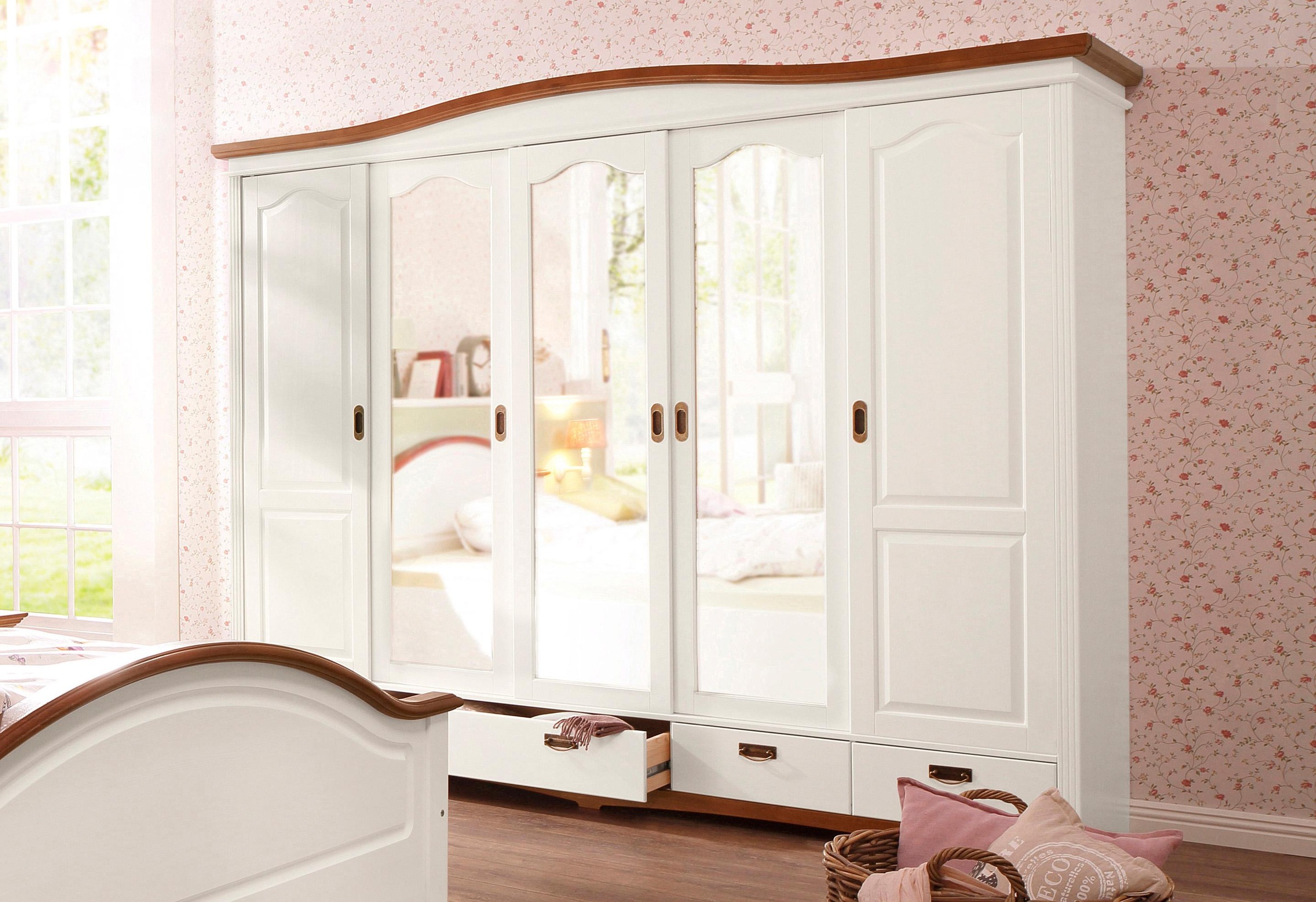 OTTO home Schiebetürenschrank »Konrad, Landhausstil, rustikal, mit Schublad günstig online kaufen