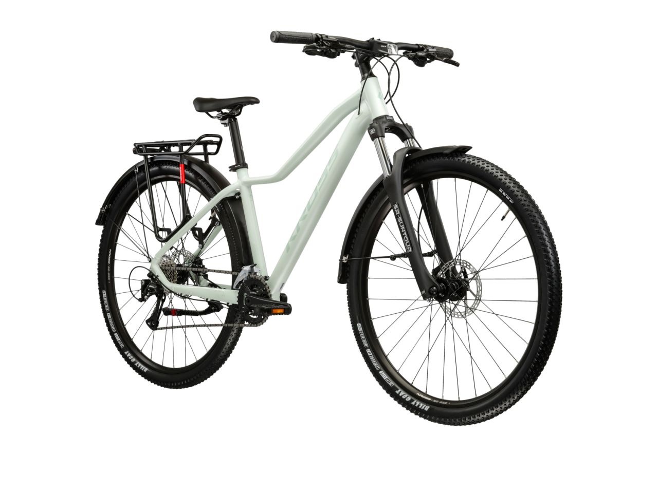 Kross Mountainbike »KROSS Mountainbike Hardtail 27,5" LEA 4.0 EQ grün 16 Gänge« 16 Gang Shimano ACERA M3020 Schaltwerk Kettenschaltung