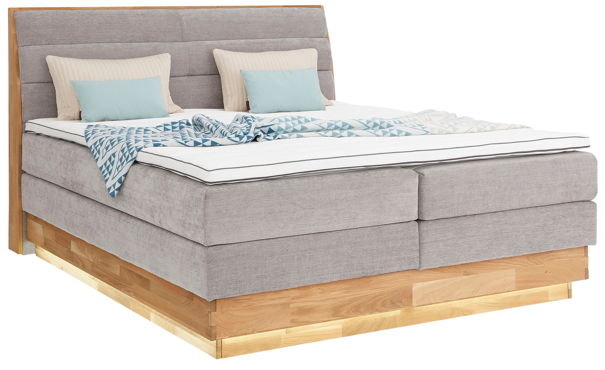 OTTO products Boxspringbett »JENNA in verschiedenen Farben und Breiten erhä günstig online kaufen