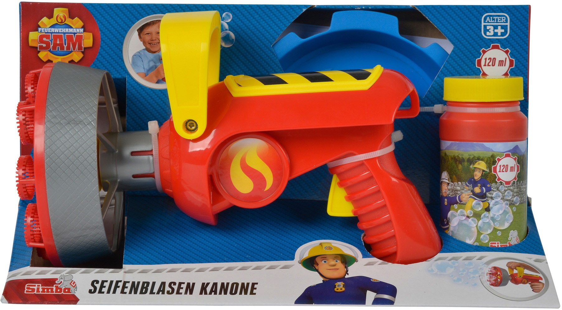 SIMBA Seifenblasen Kanone »Feuerwehrmann Sam«