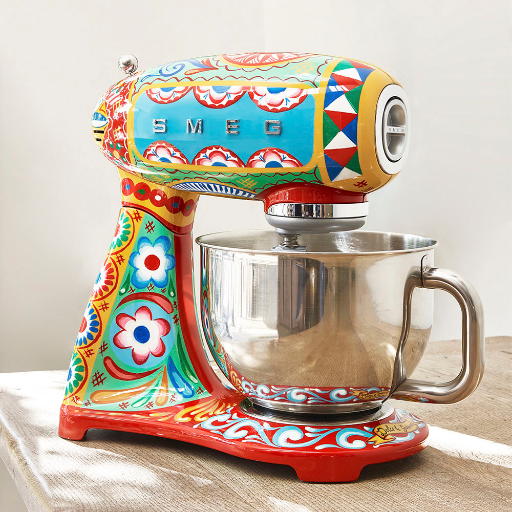 SMEG DOLCE & GABBANA Küchenmaschine »SMF03DGEU Sonderedition«, Limited Edition Dolce & Gabbana Sicily is my Love