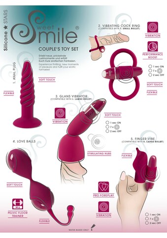 Smile Erotik-Toy-Set, (7 tlg.) kaufen