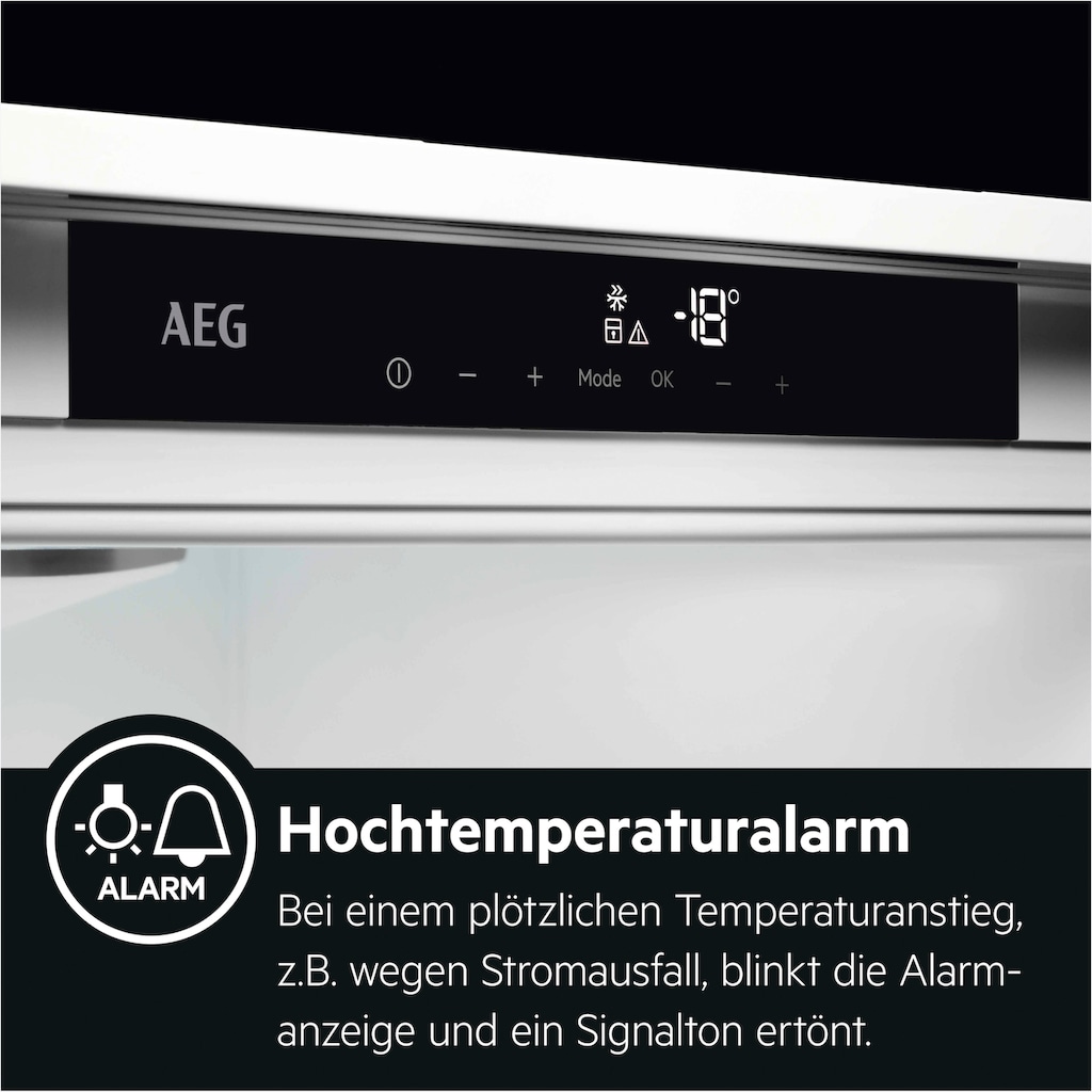 AEG Einbaugefrierschrank »TAB6L88EF 933033619«, 87,3 cm hoch, 55,6 cm breit