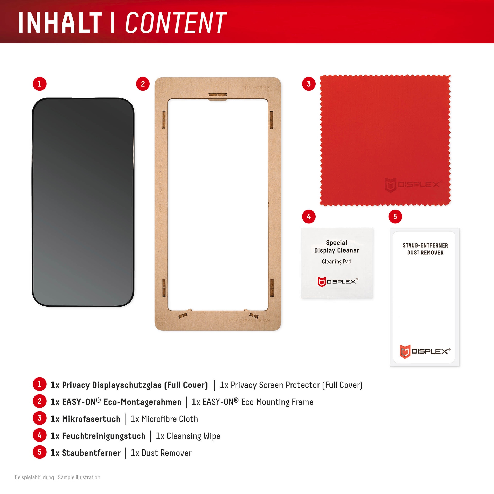 Displex Displayschutzglas »Privacy Glass Screen Protector« für Samsung Galaxy S24 FE;Samsung Galaxy S25 FE Blickschutzfolie, Schutzfolie, Bildschirmschutz, kratz- & stoßfest