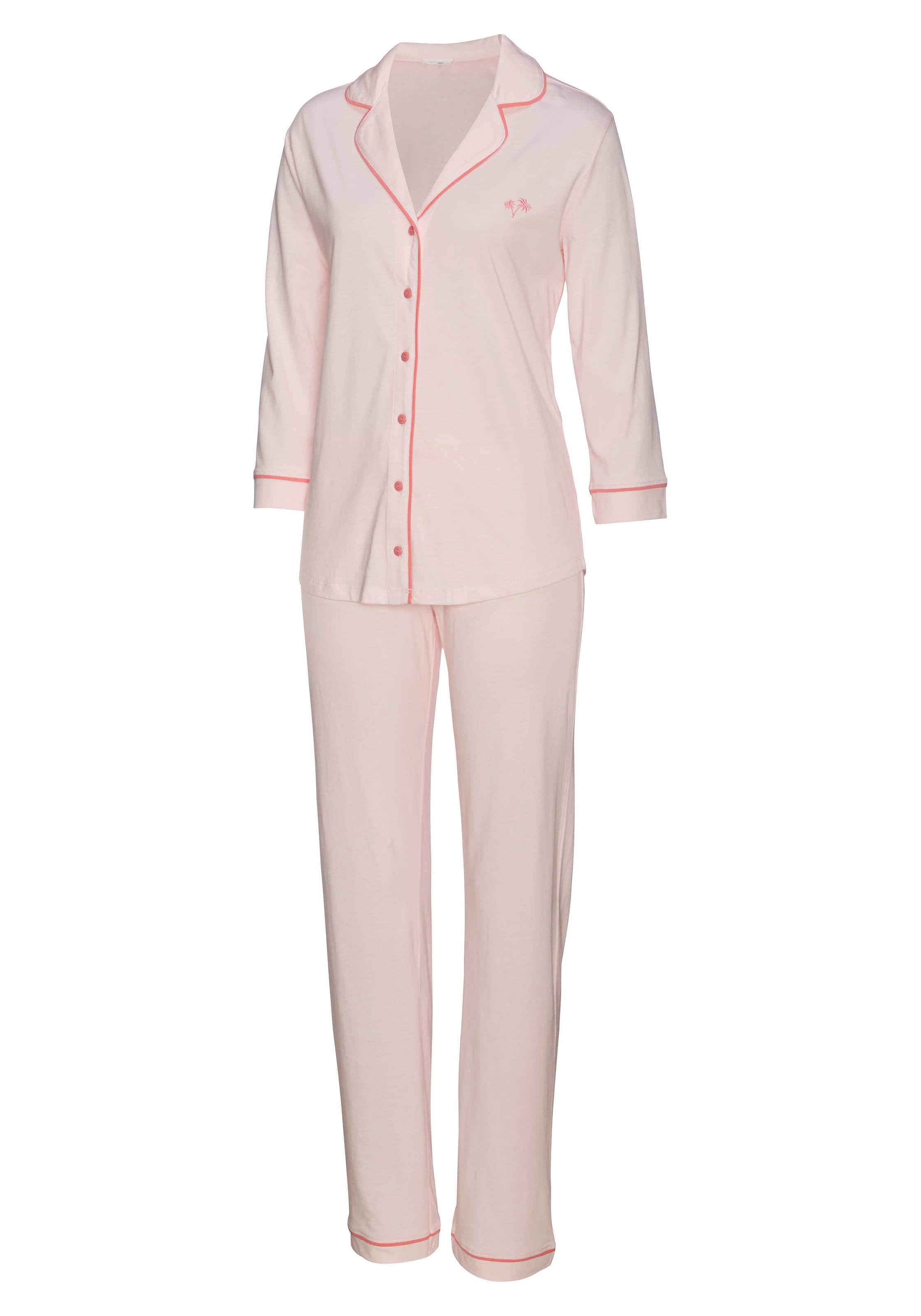 Vivance Dreams Pyjama, mit floralem Druck