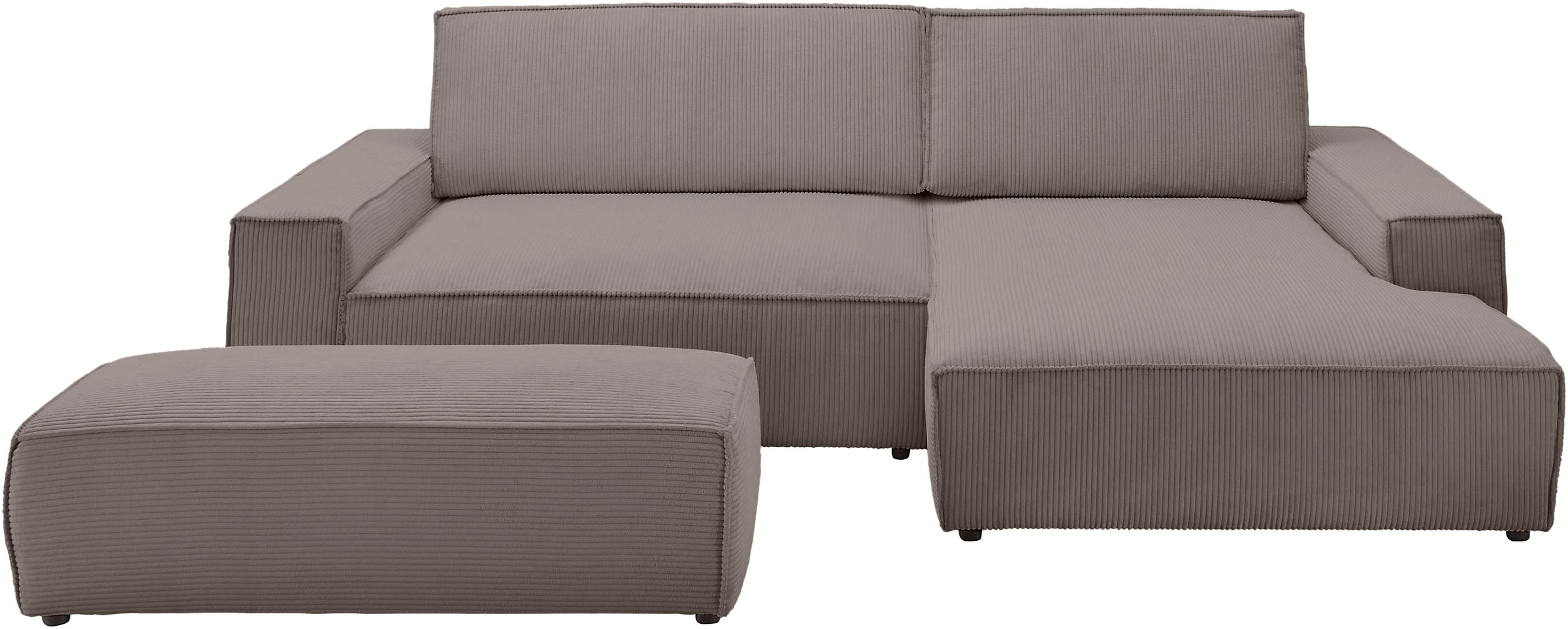 Home affaire Polsterecke »SHERWOOD XXL tief, L-Form, Schlaffunktion, Bigsof günstig online kaufen