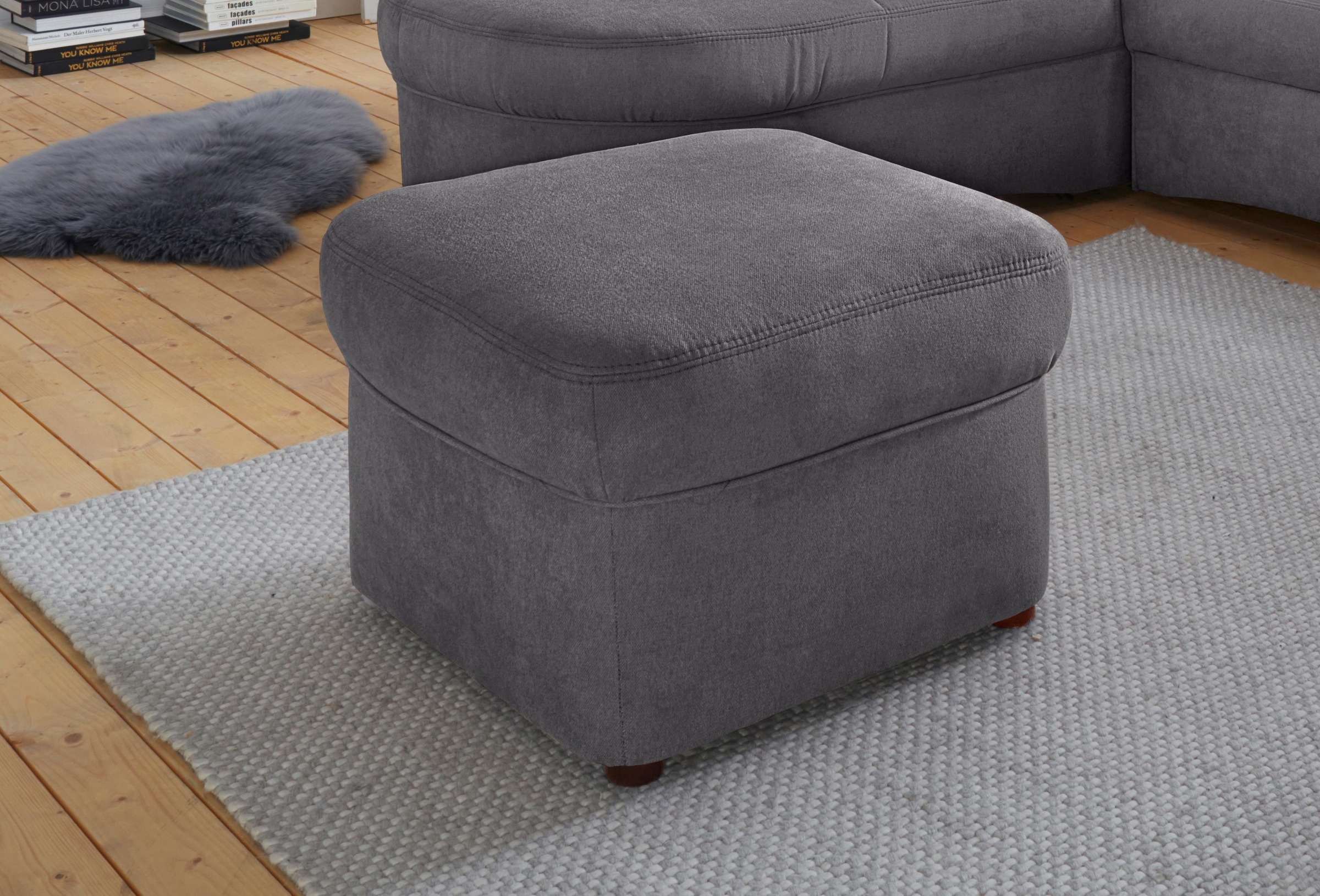 DOMO collection Polsterhocker »Sarafina«