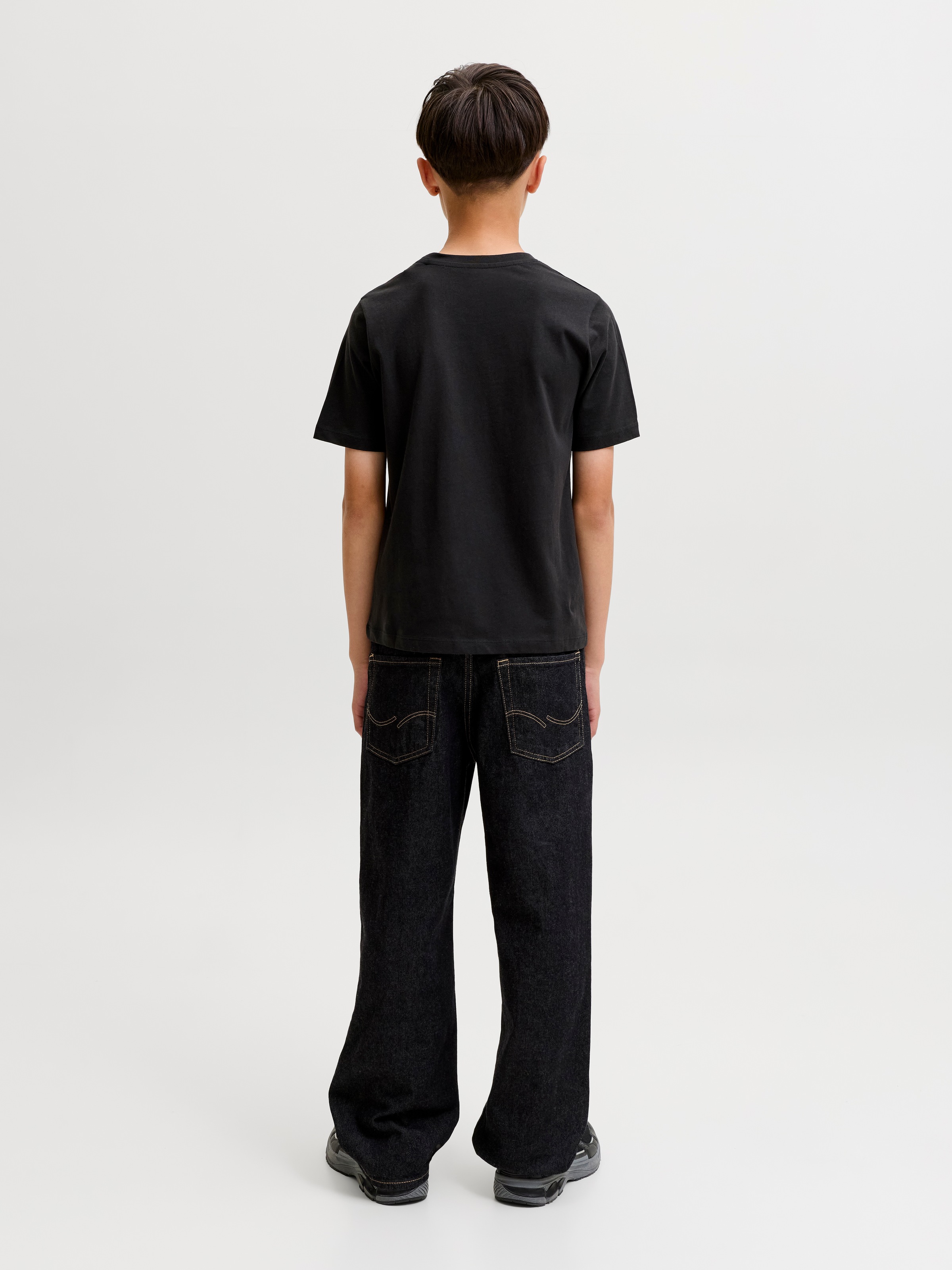 Jack & Jones Junior »JCOFUSION DOTS PRINT TEE SS CN JNR« Baumwolle, normal geschnitten