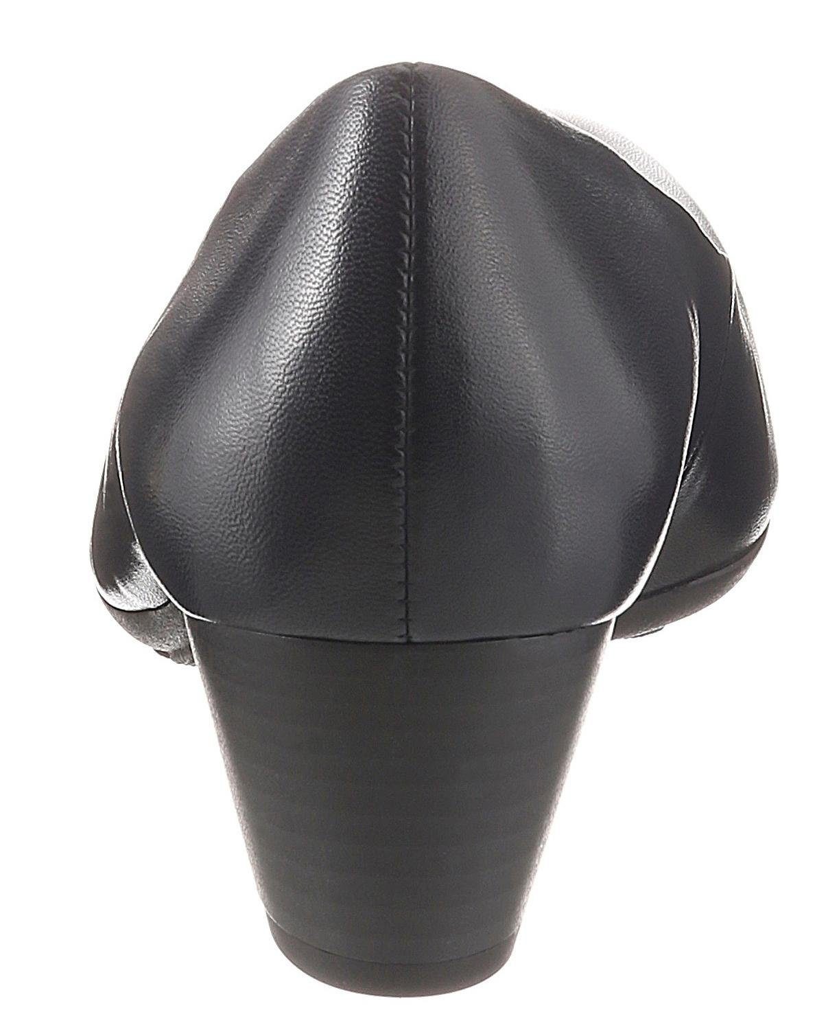 Gabor Pumps »ST.TROPEZ«, Abendschuh, Festtagsschuh,Trichterabsatz, in Komfortweite G (=weit)