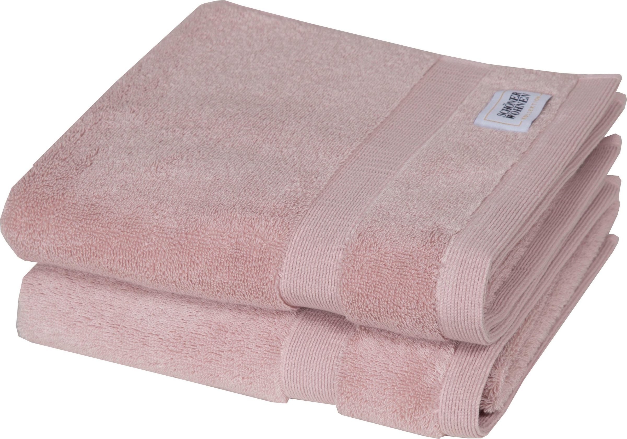SCHÖNER schnell bequem Handtücher (2 »Cuddly«, trocknende bestellen Airtouch-Qualität WOHNEN-Kollektion St.), und schnell