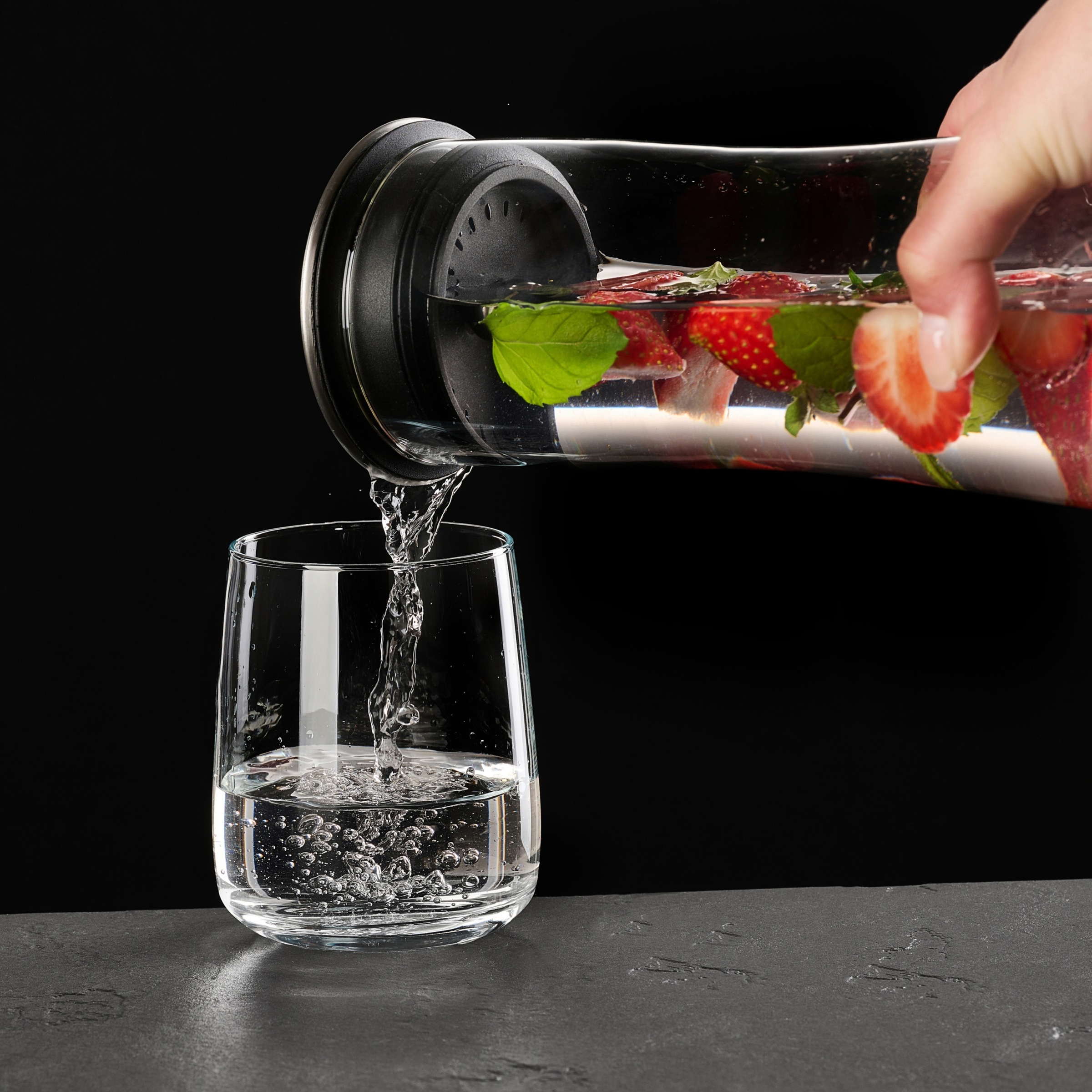 Ritzenhoff & Breker Karaffe »Perfetto«, (1 tlg.), Kanne, 1,4 Liter mit Edel günstig online kaufen