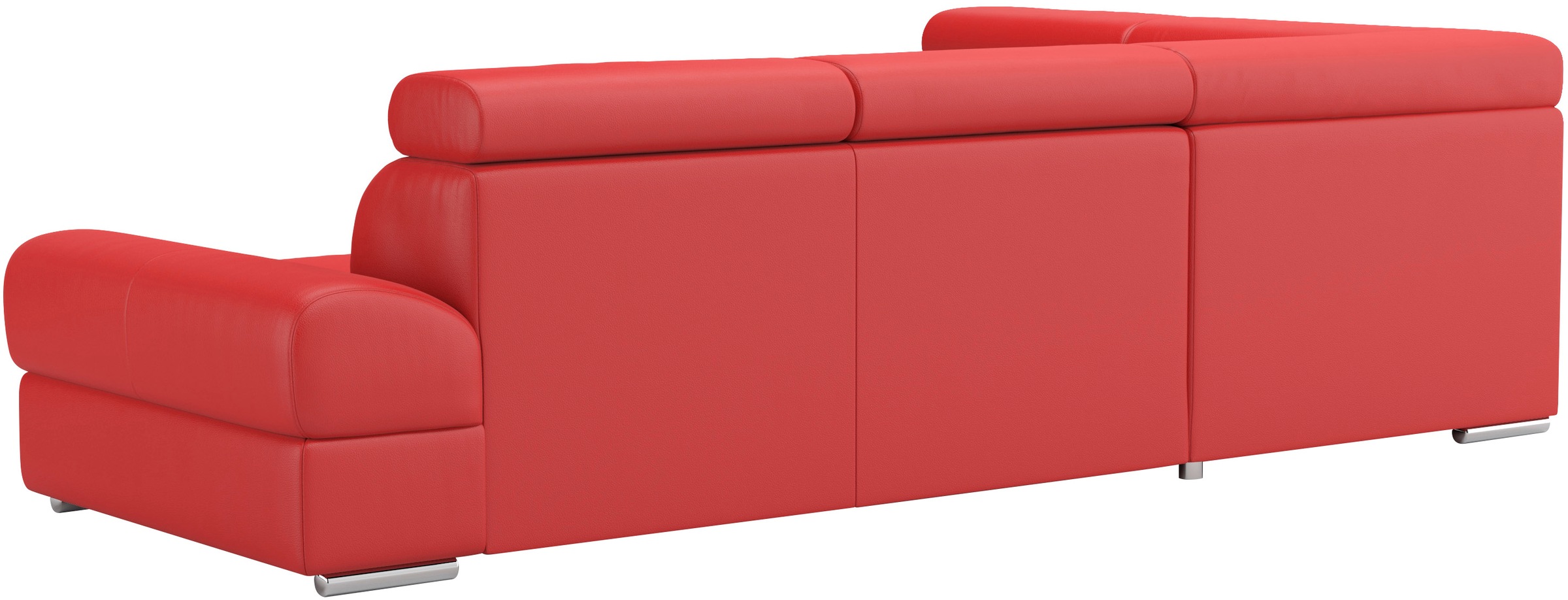 sit&more Ecksofa »Broadway L-Form«, mit verstellbaren Kopfteilen, wahlweise mit Bettfunktion