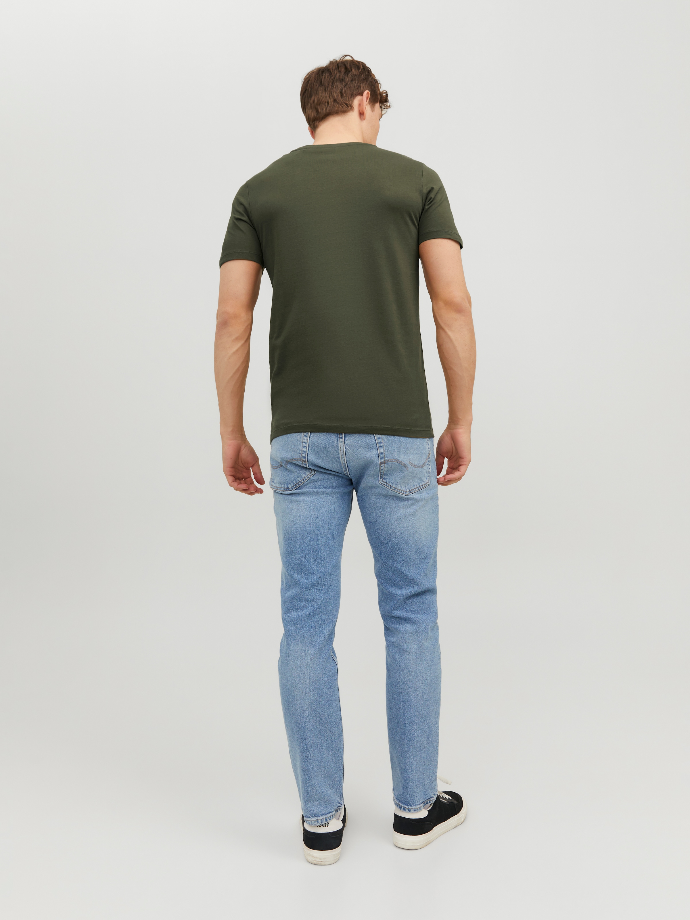 Jack & Jones Rundhalsshirt »JJEORGANIC BASIC TEE SS O-NECK NOOS«
