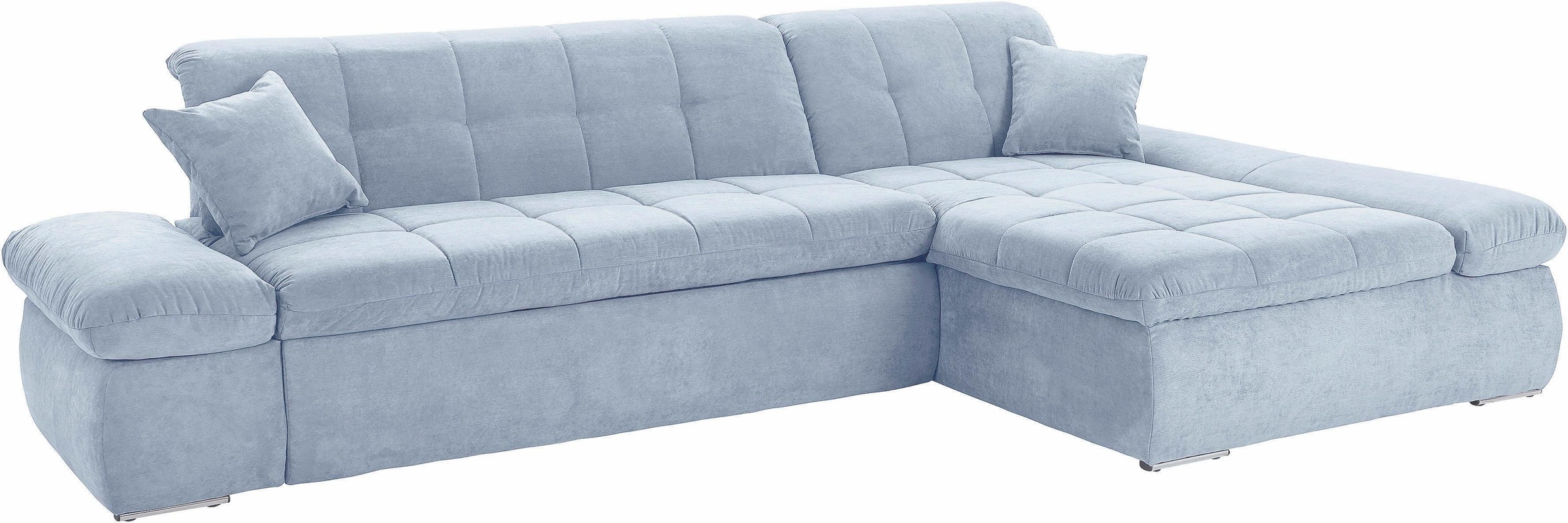 DOMO collection Ecksofa »NMoric XXL, B/T/H: 300/172/80cm, L-Form« wahlweise günstig online kaufen