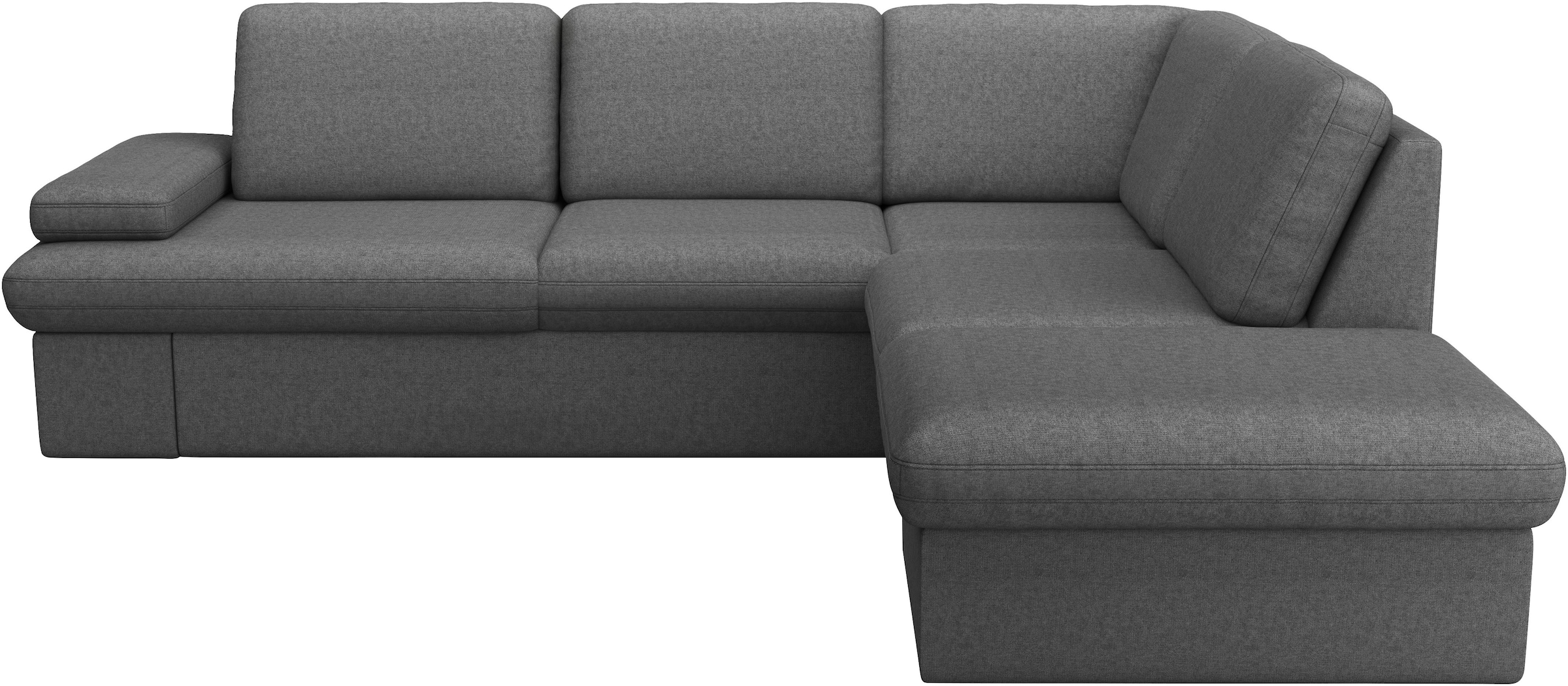 sit&more Ecksofa »Moreno«, mit Armteilverstellung,wahlweise mit Bettfunktion