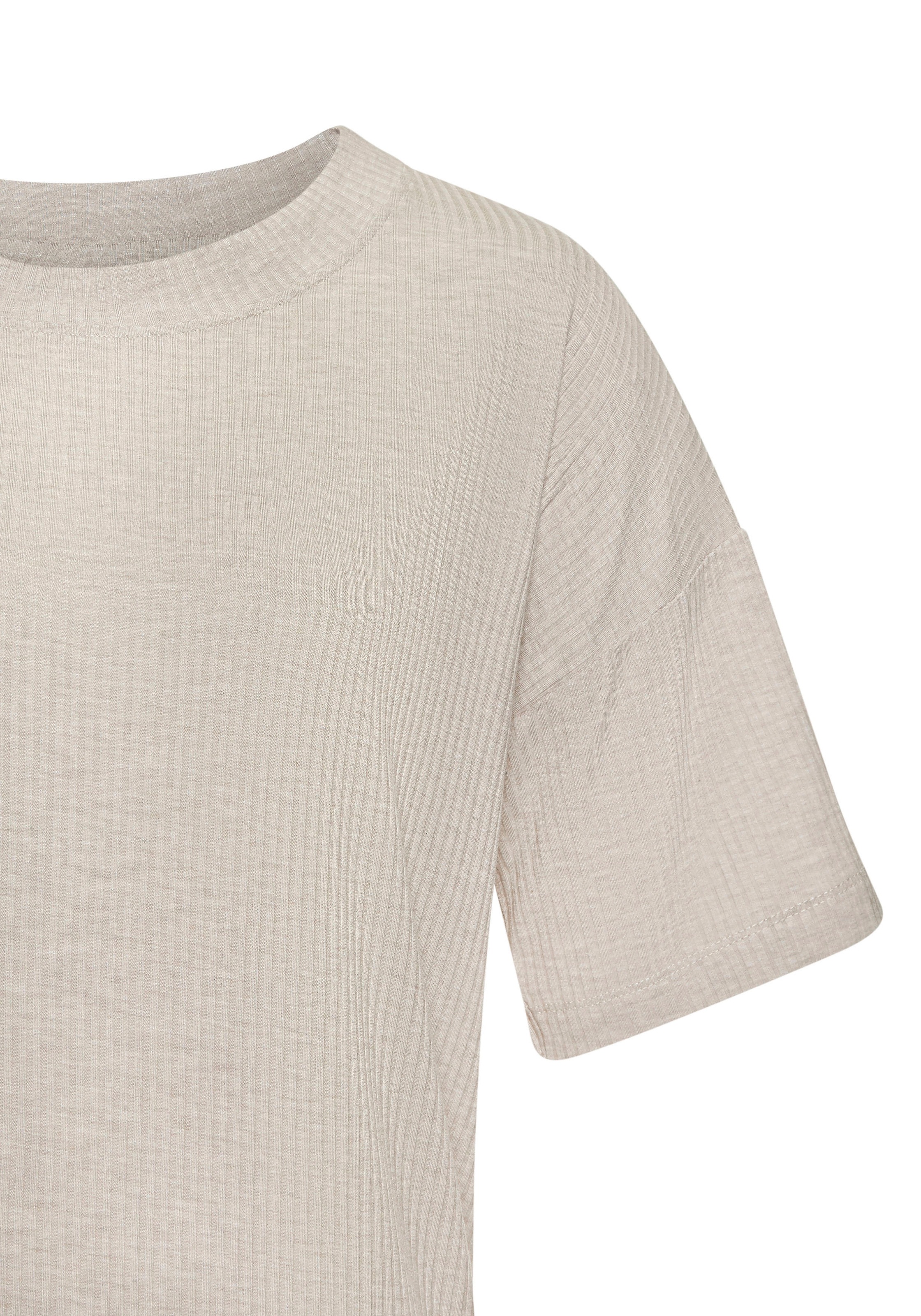 s.Oliver Pyjamaoberteil, in elastischer Rippware