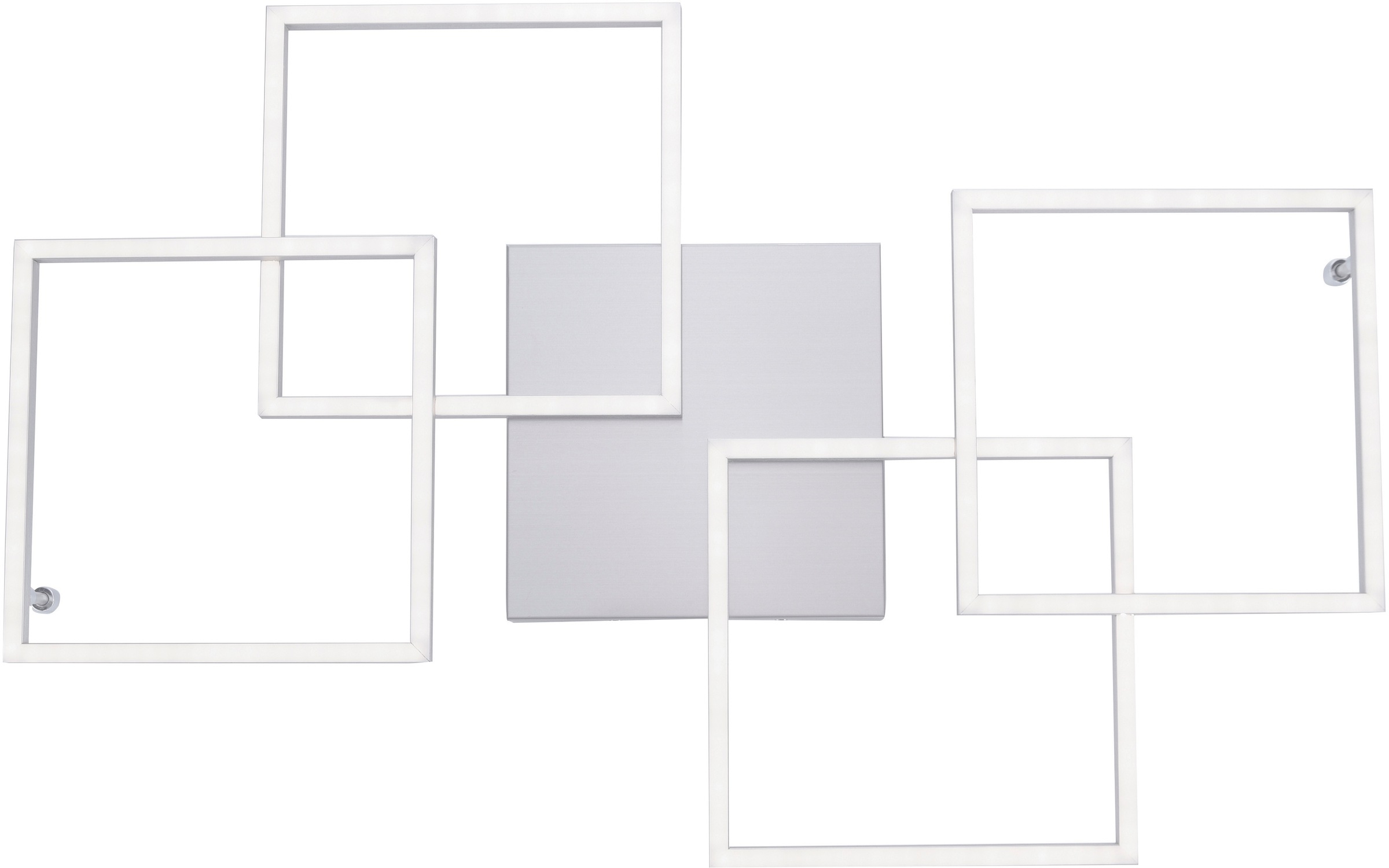 Paul Neuhaus LED Deckenleuchte »Inigo«, 4 flammig, Leuchtmittel LED-Board | LED fest integriert, Stufenlos dimmbar über vorhandenen Wandschalter