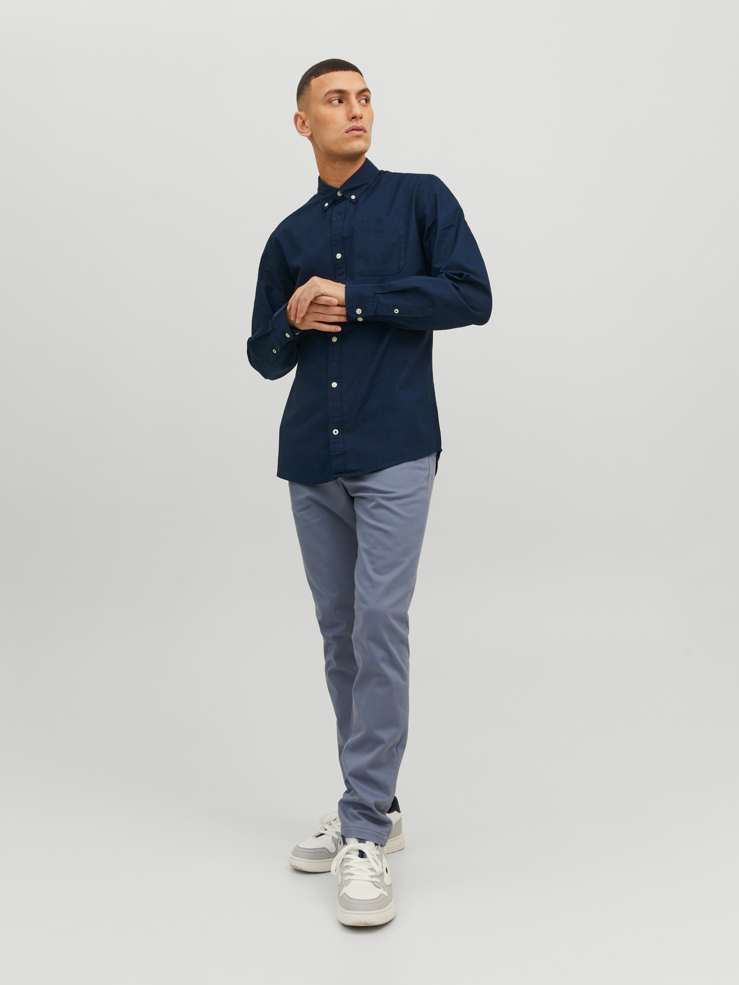 Jack & Jones Langarmhemd »JJEOXFORD SHIRT LS NOOS«