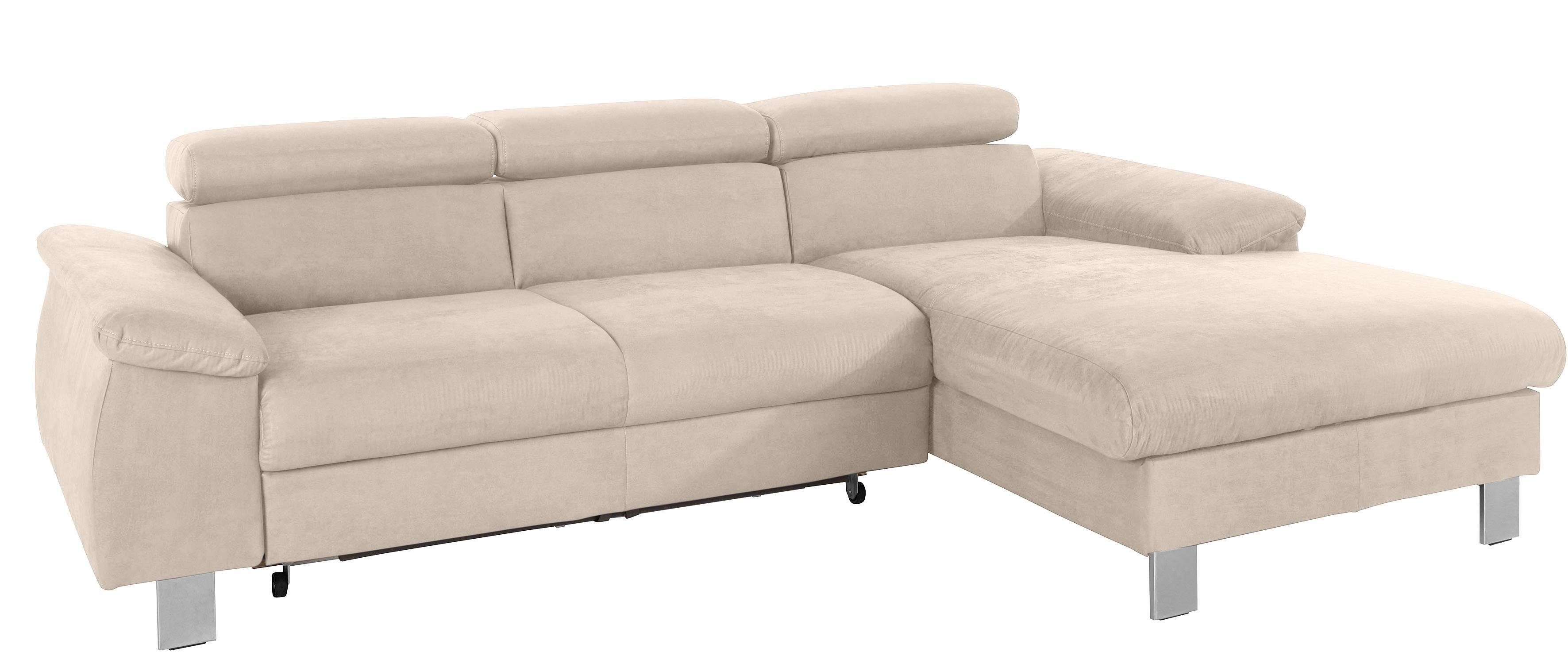COTTA Polstergarnitur »Komaris L-Form, B: 242 bzw. 100 cm (Set: Ecksofa & H günstig online kaufen
