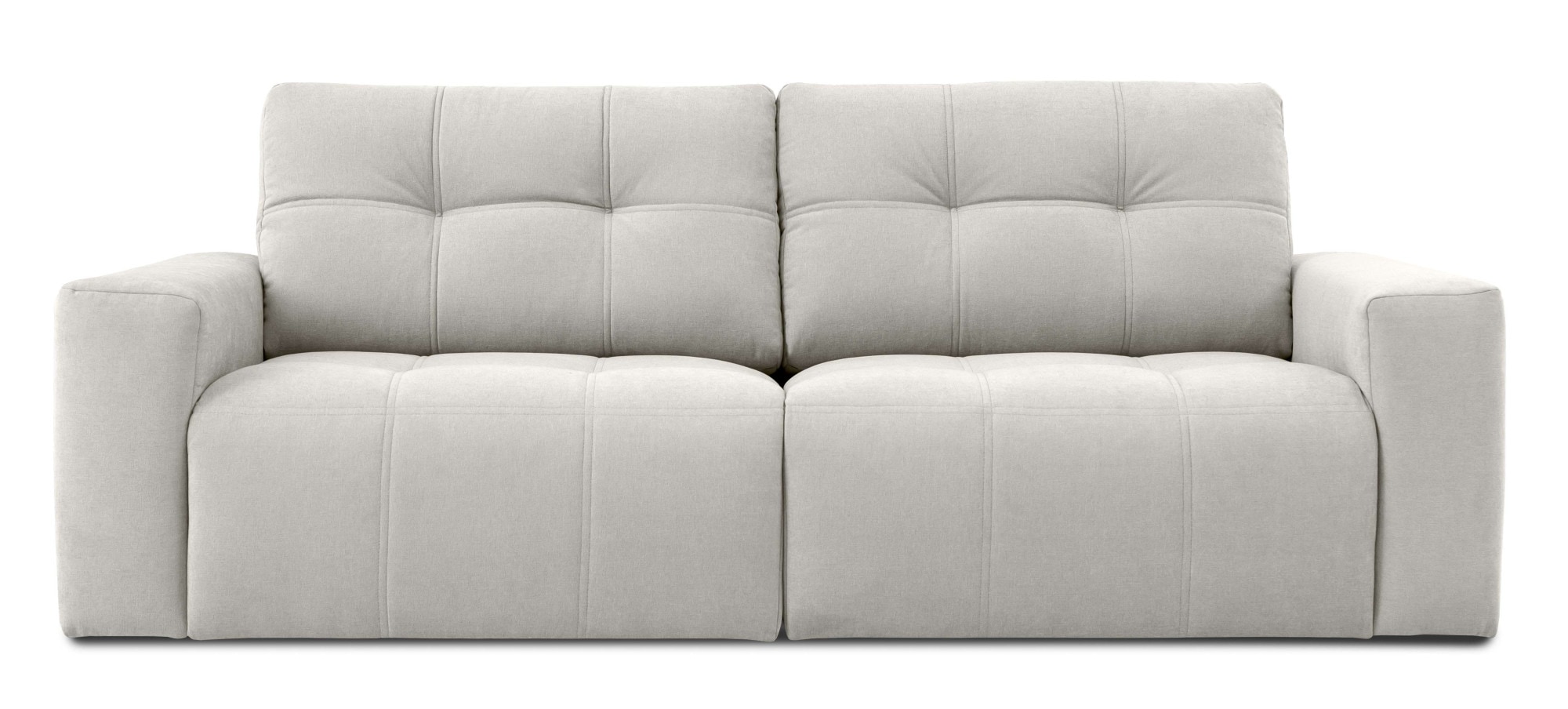 Home affaire 3-Sitzer »Turnon, Lounge-sofa, Breite 220 cm«, Chenille, mit Knopf- und Doppelsteppung, elegantes Aussehen