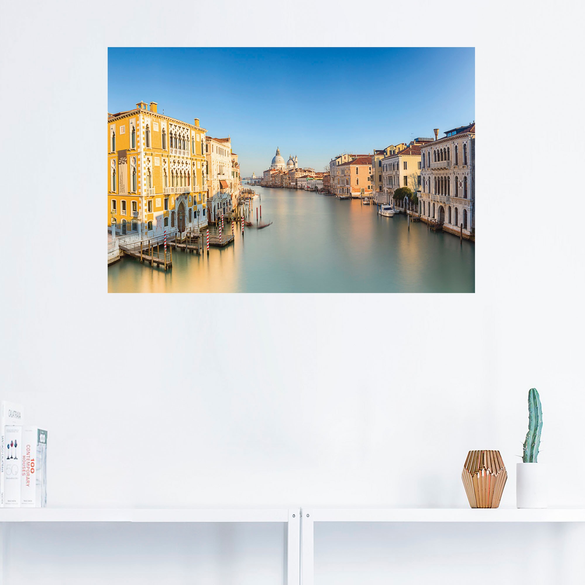 Wandaufkleber kaufen Venedig, Alubild, in oder Wandbild Leinwandbild, Fotografie«, auf Poster Artland versch. »Venedig (1 Rechnung Größen als St.),