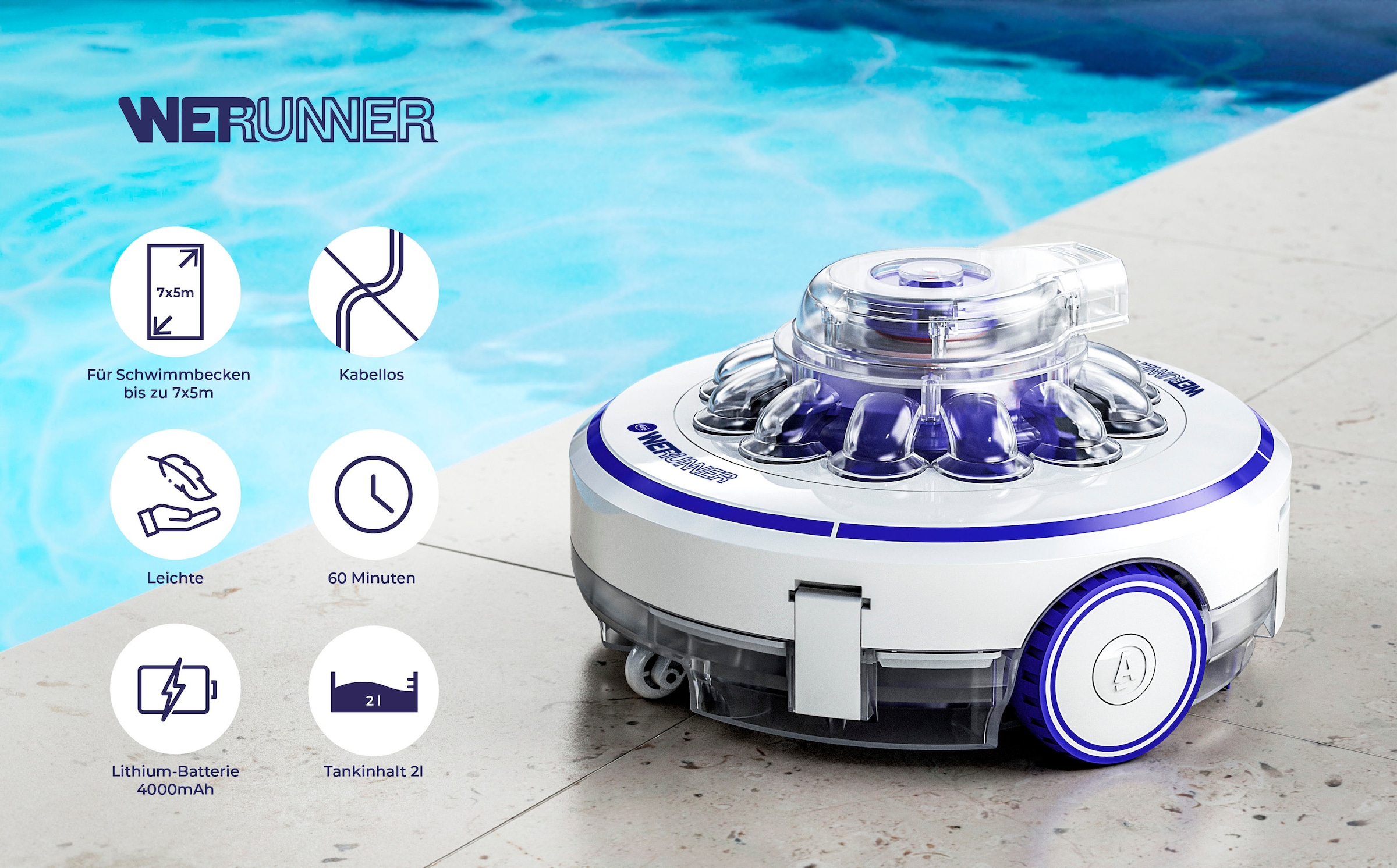 Gre Poolroboter »Wet Runner«
