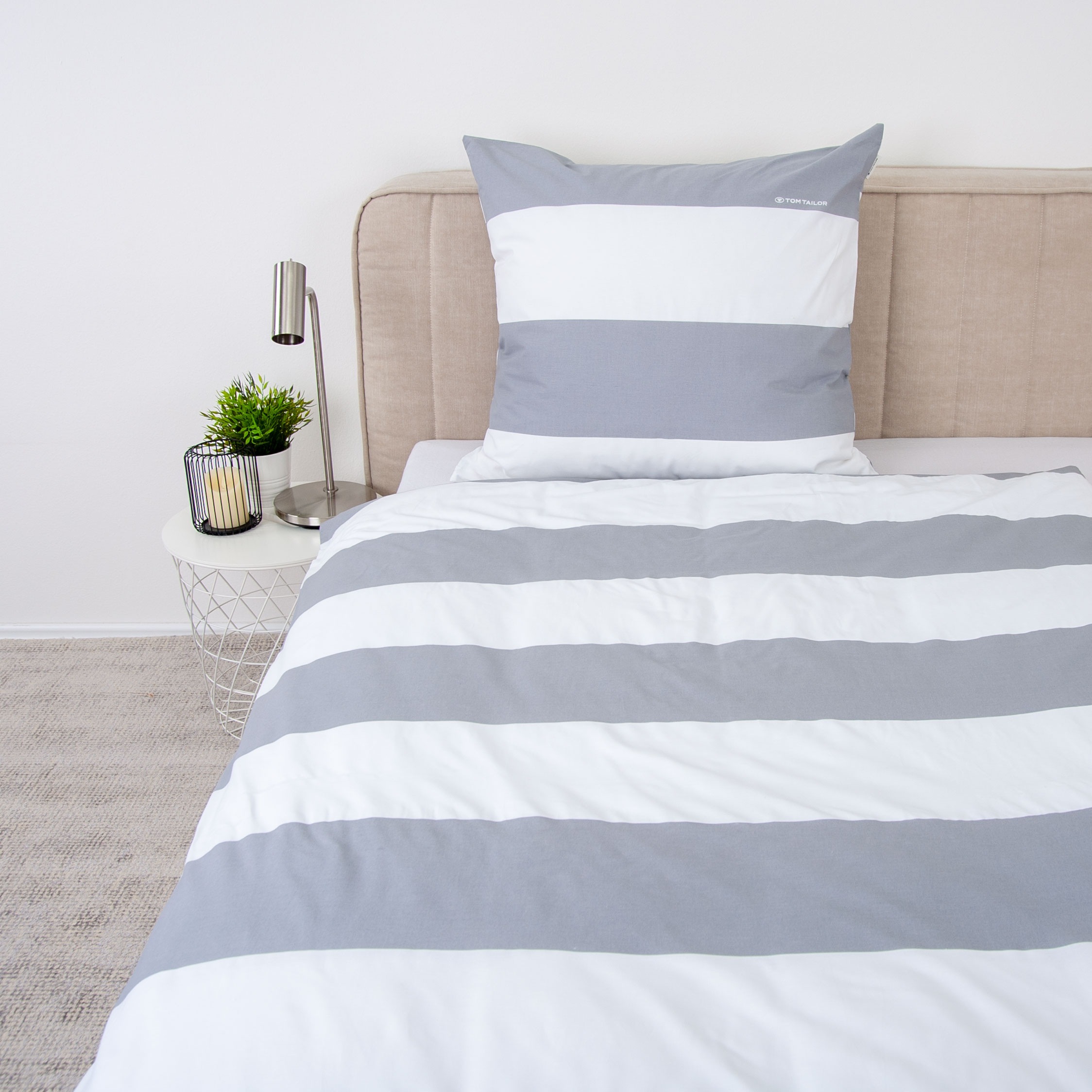 TOM TAILOR HOME Wendebettwäsche »SIENA in Gr. 135x200cm, 155x220cm oder 200 günstig online kaufen