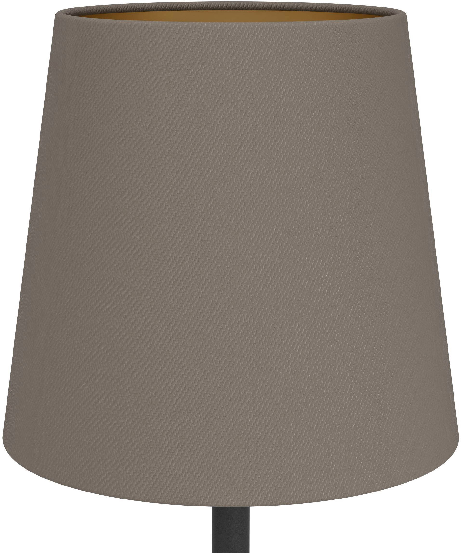 EGLO Tischleuchte »Fiorana Tischlampe, Nachttischlampe, Metall und Textil, E14, Lampe« E14 1 Stk.