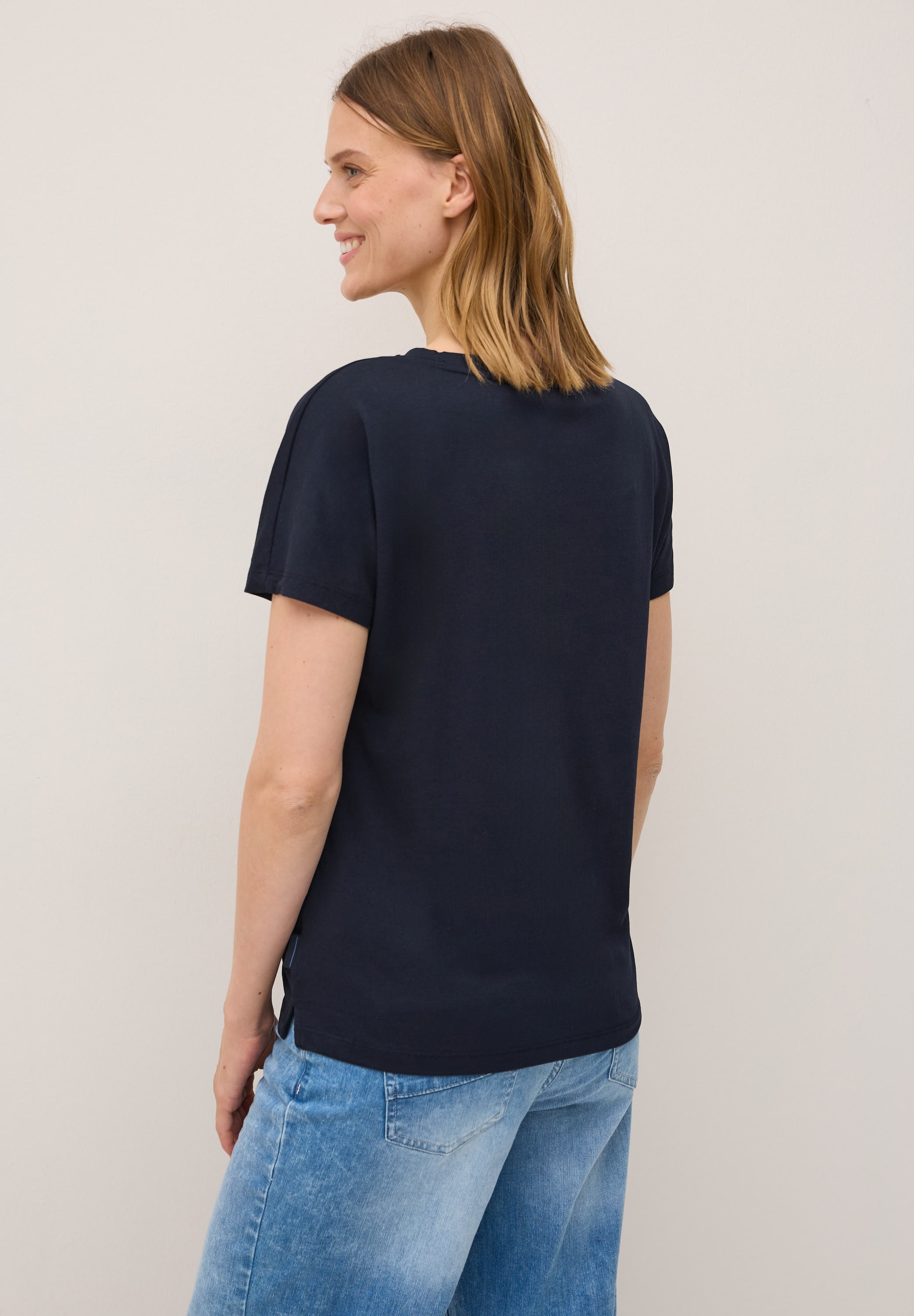 Cecil T-Shirt, mit Wording