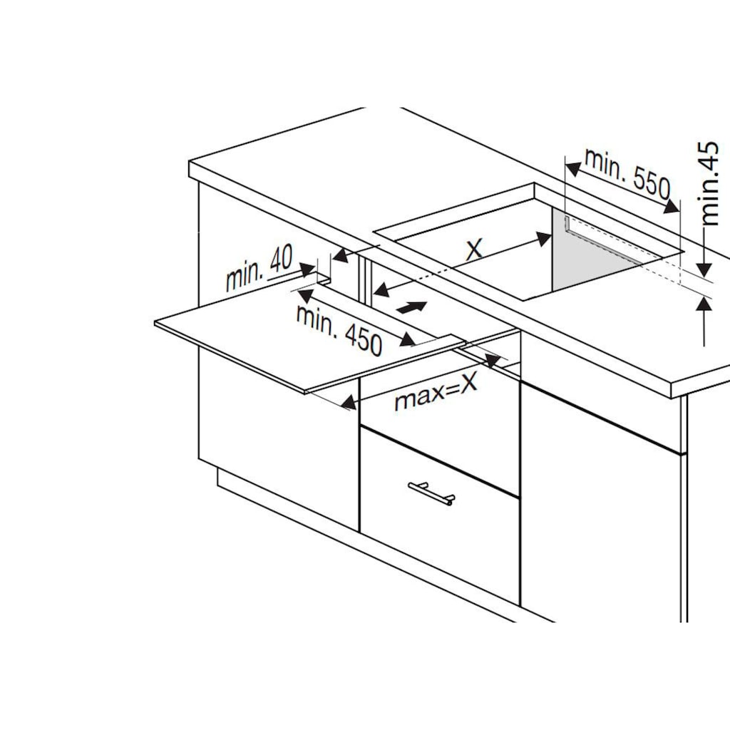 BEKO Flex-Induktions-Kochfeld »HII 64200 FMTX«, HII 64200 FMTX