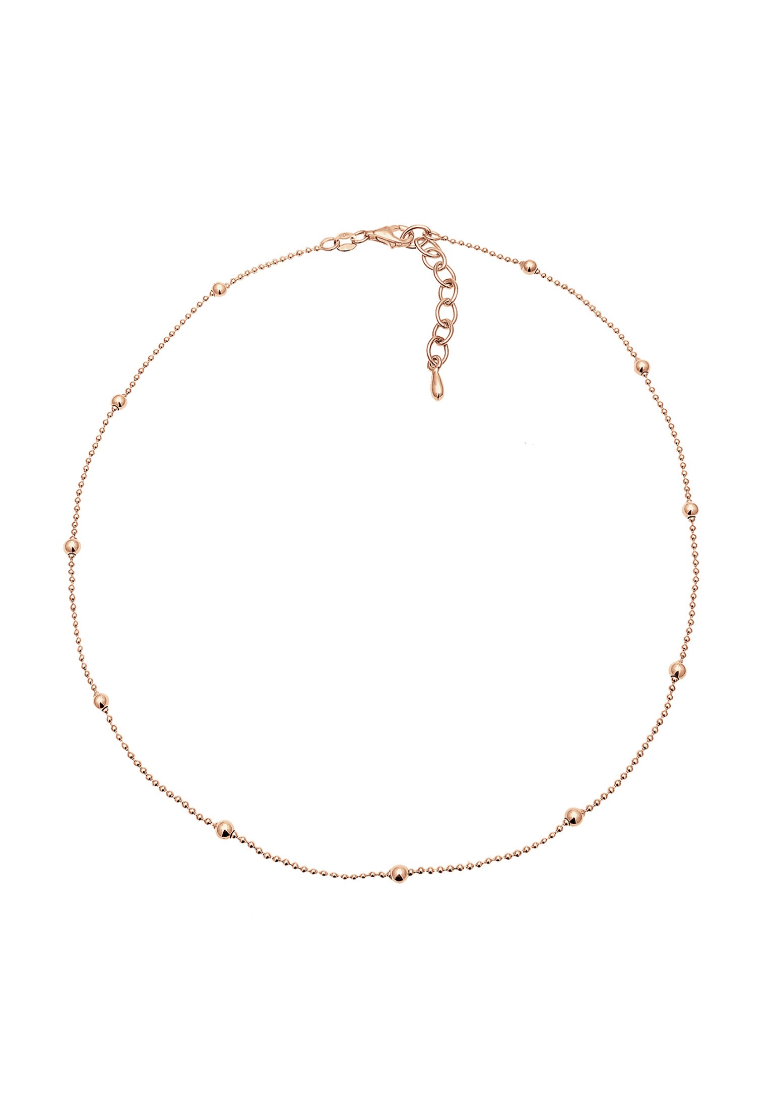 Elli Kette ohne Anhänger »Choker Kugelkette ohne Anhänger 925 Silber«