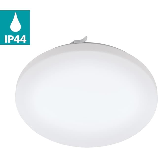 Kunststoff, IP44 LED Deckenleuchte cm, flammig-flammig, online Weiß, Deckenleuchte, Lampe, 1 bestellen EGLO Stahl, »FRANIA«, Ø: 33
