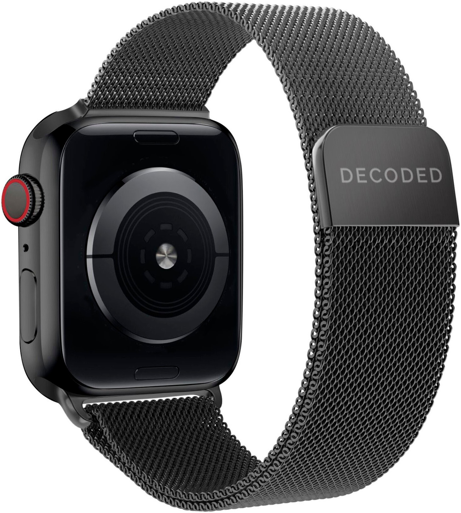 DECODED Smartwatch-Armband »Milanaise Traction Strap Black 38/40/41/42mm«
