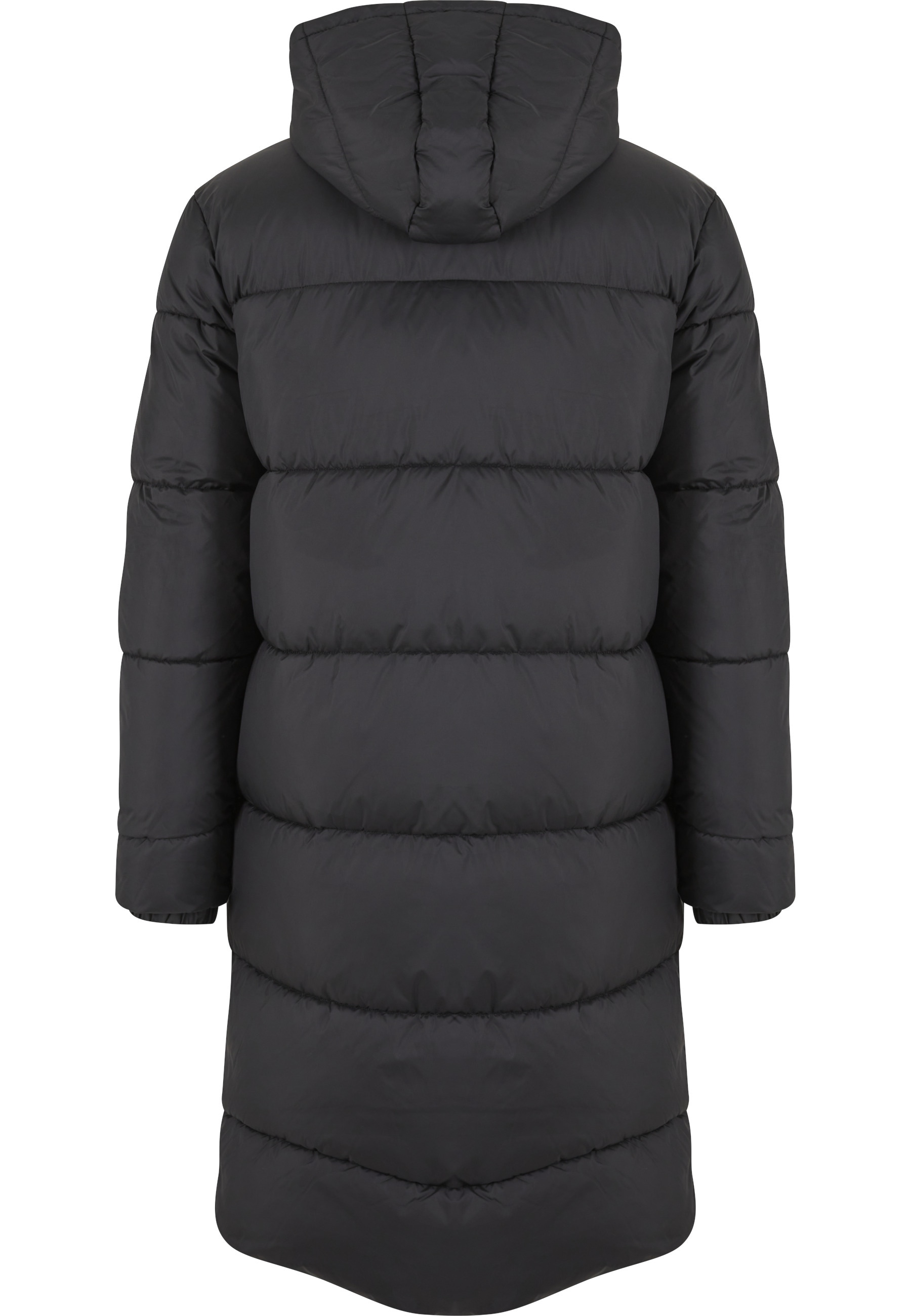 URBAN CLASSICS Winterjacke »Urban Classics Mens Long Puffer Coat« 1 Stk. tlg. mit Kapuze